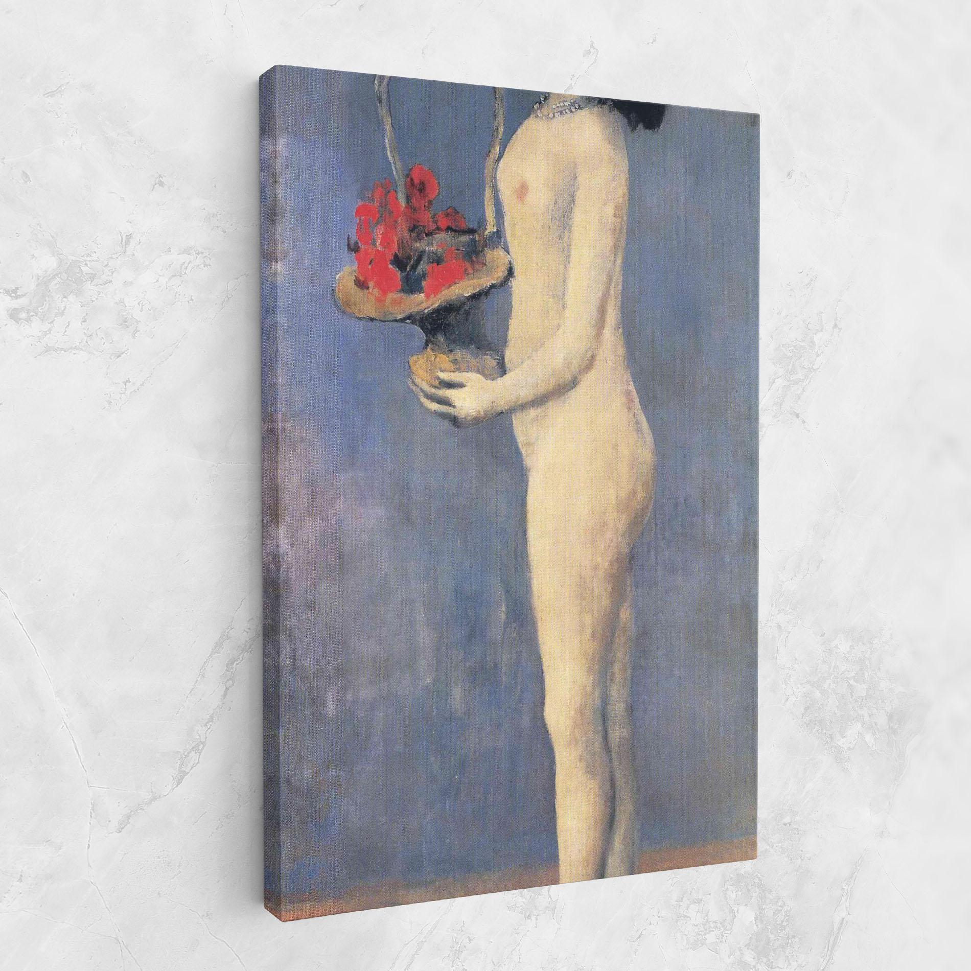 Leinwandbild Le Panier Fleuri mockup 1