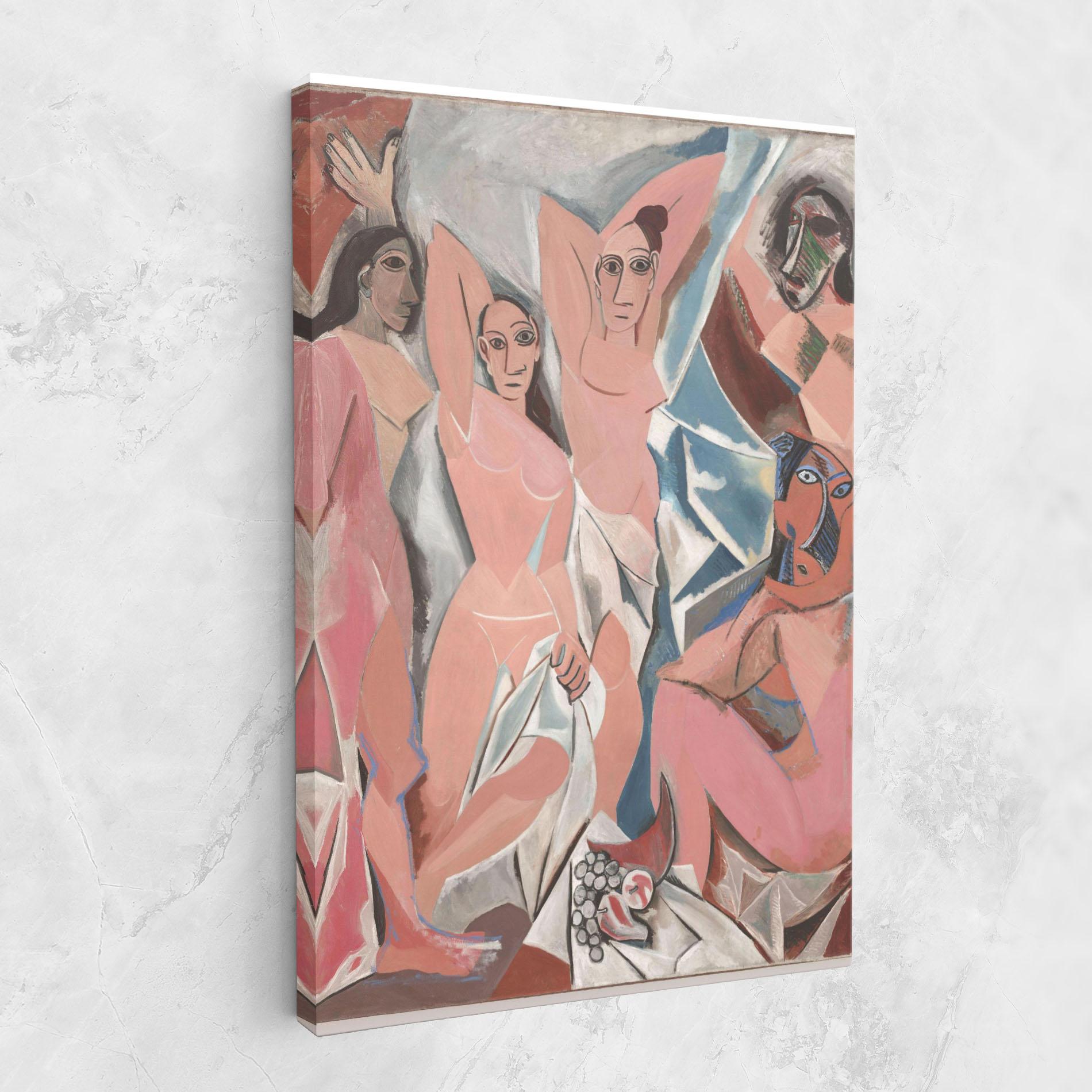 Leinwandbild Les Demoiselles mockup 1