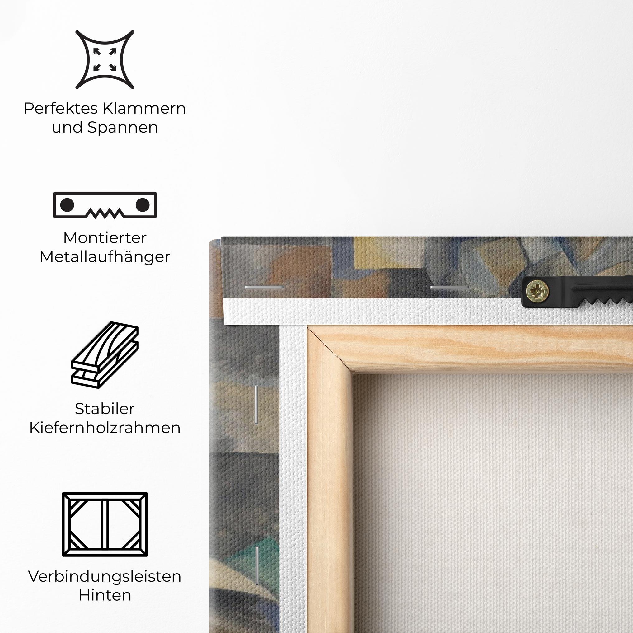 Leinwandbild Buste De Femme mockup 5