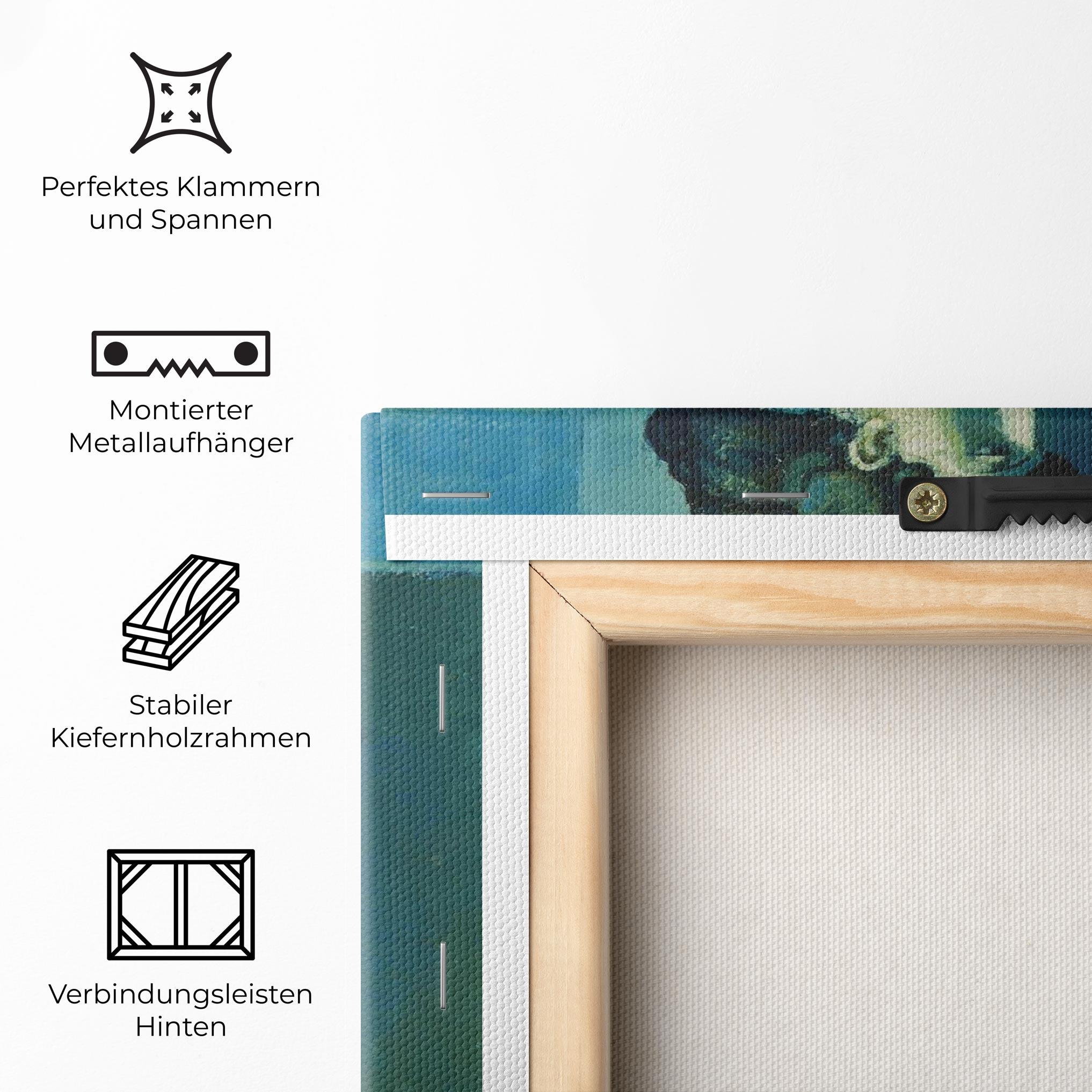 Leinwandbild Femme Assise mockup 5