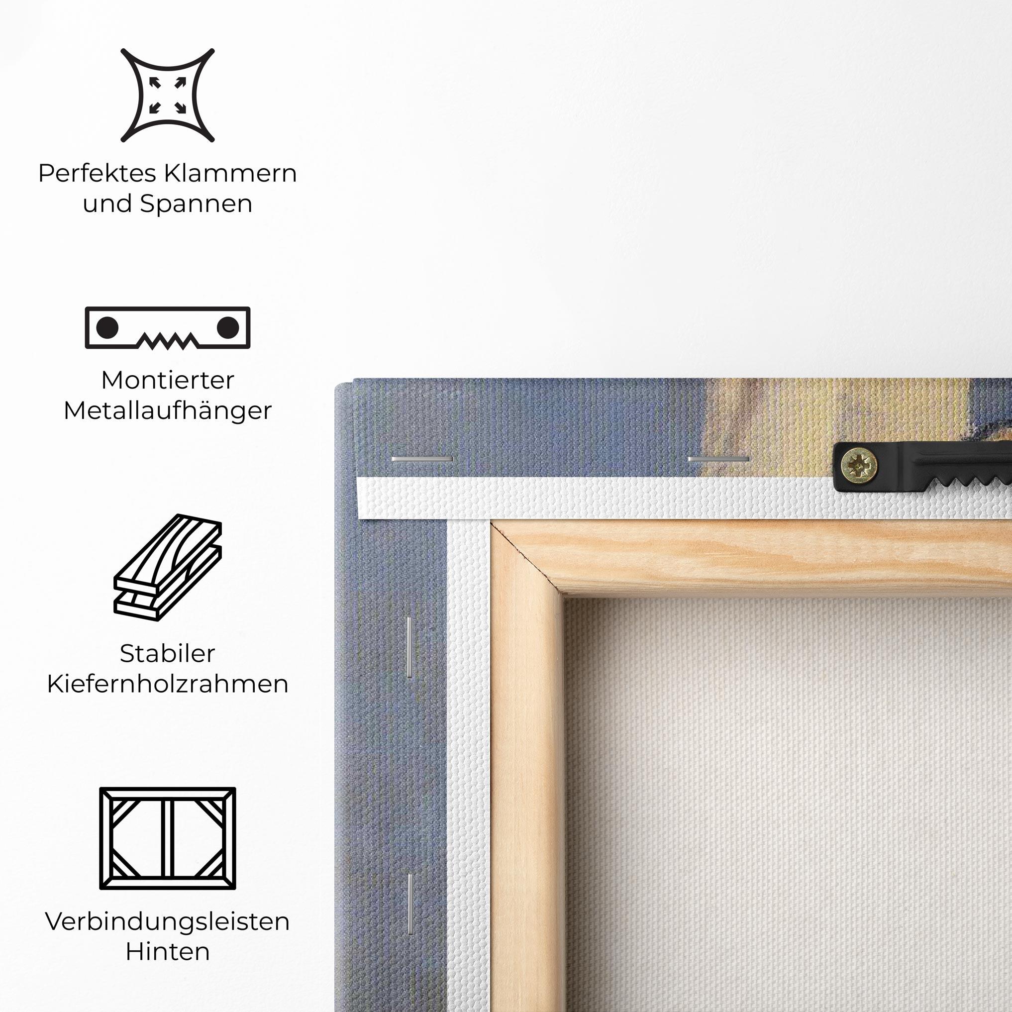 Leinwandbild Le Panier Fleuri mockup 5