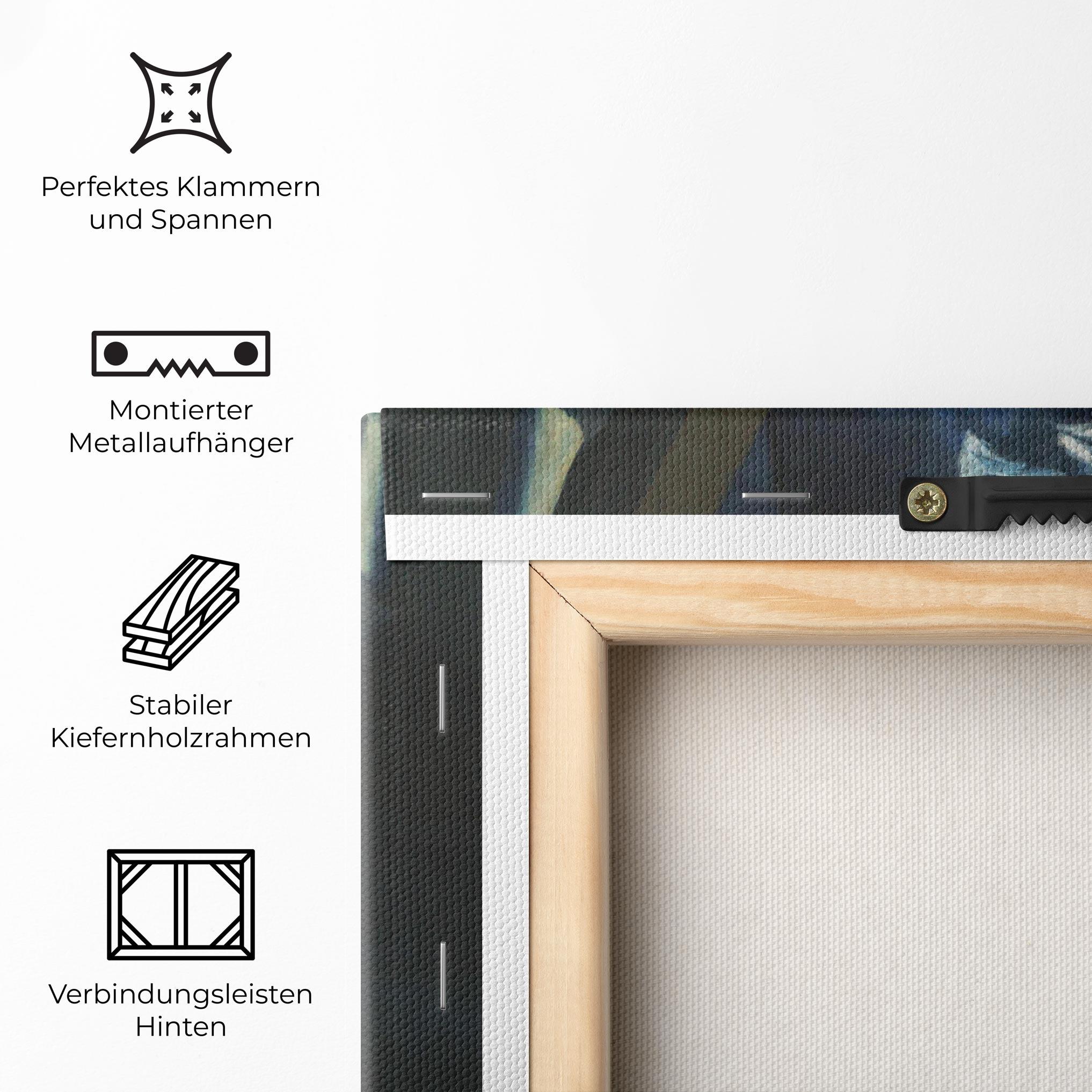 Leinwandbild Old Guitarist mockup 5