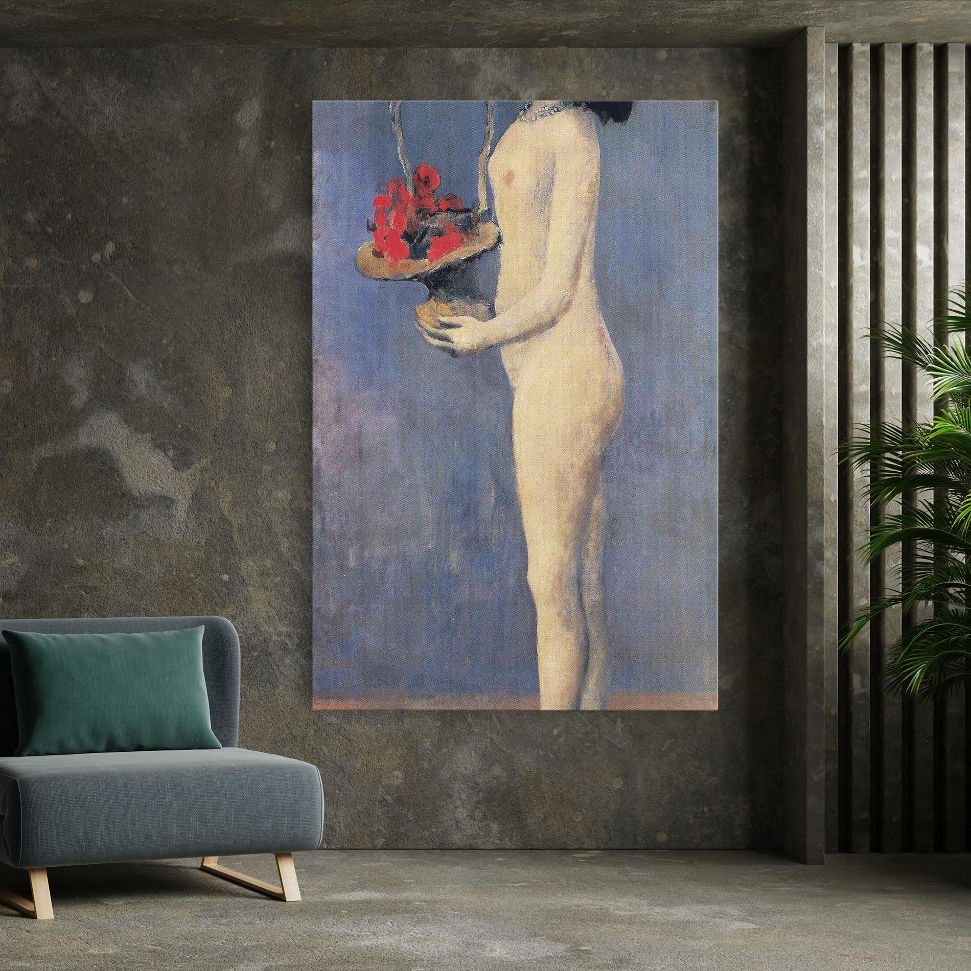 Leinwandbild Le Panier Fleuri mockup 7