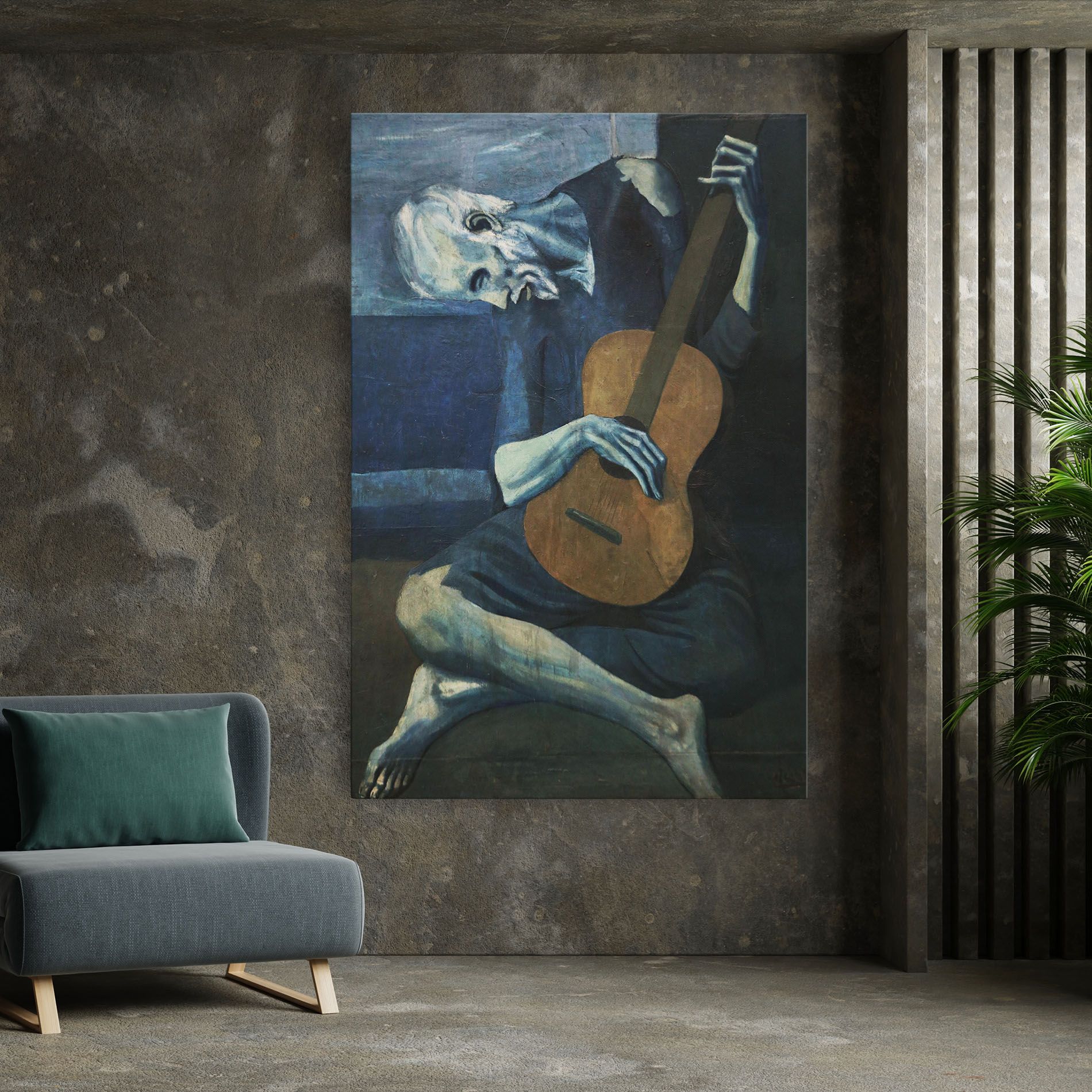 Old Guitarist mockup 7