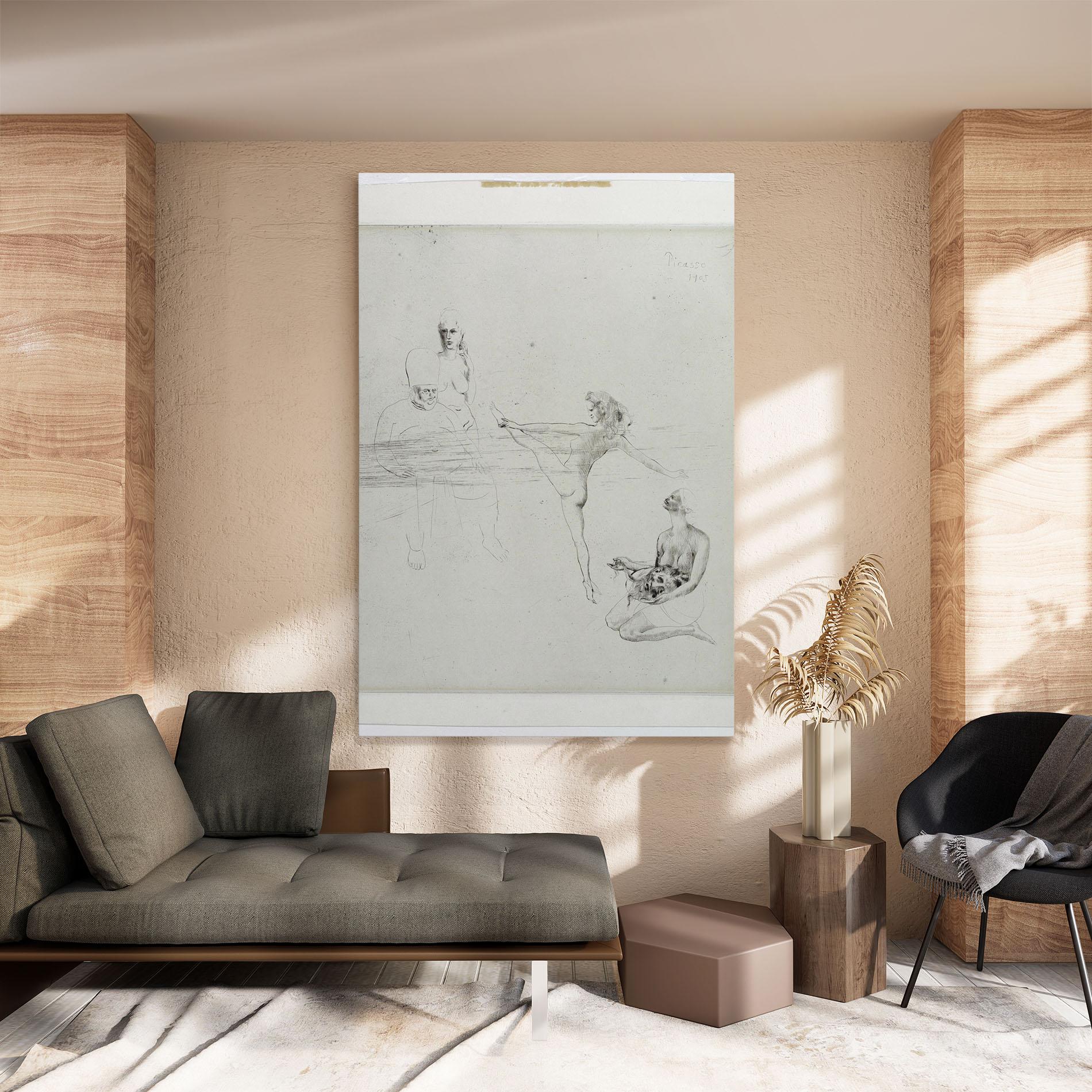 Leinwandbild Dance Of Salome mockup 8