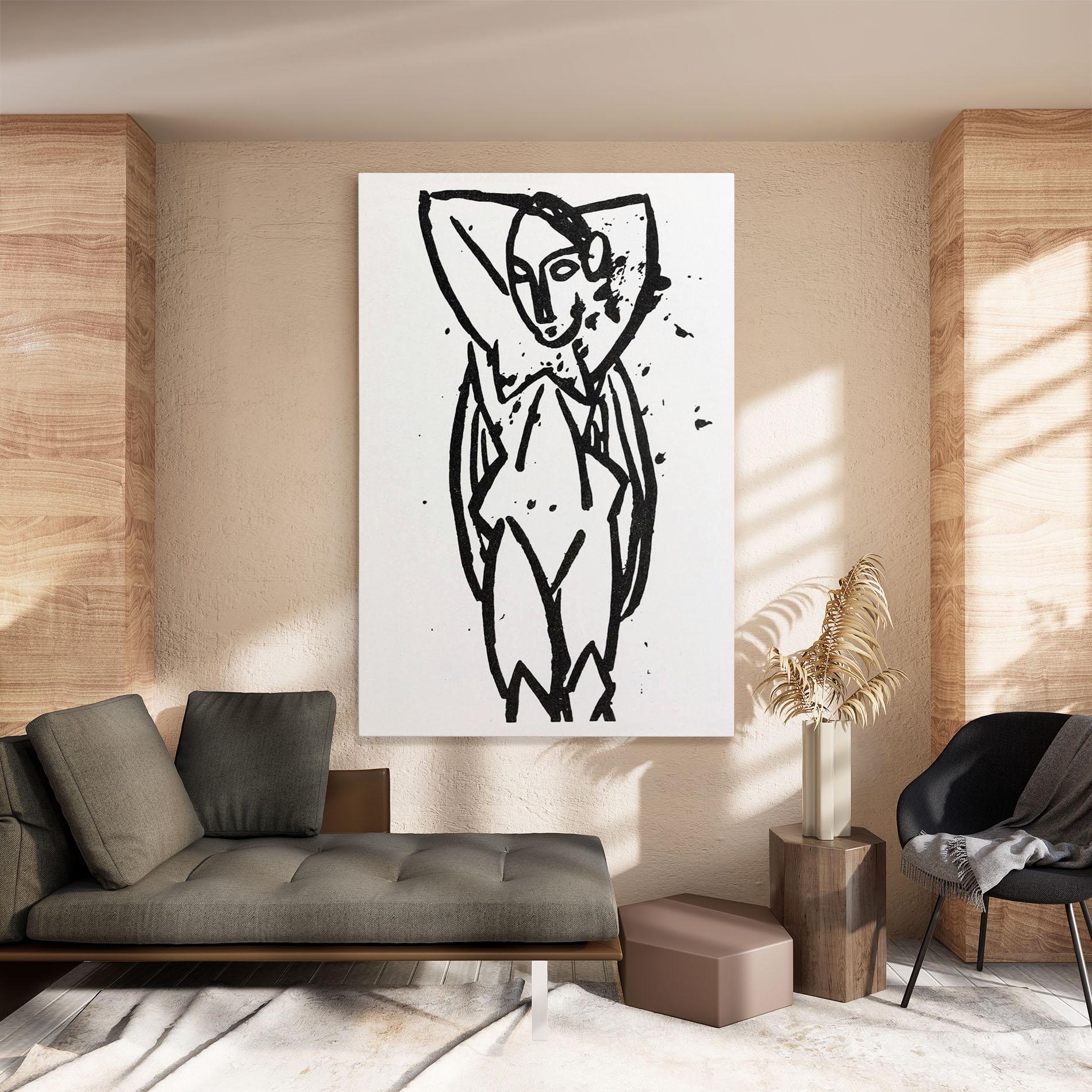 Leinwandbild Nude mockup 8