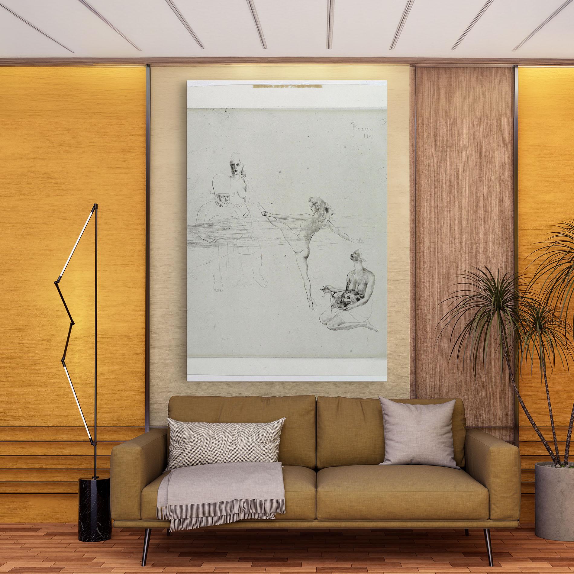 Leinwandbild Dance Of Salome mockup 9