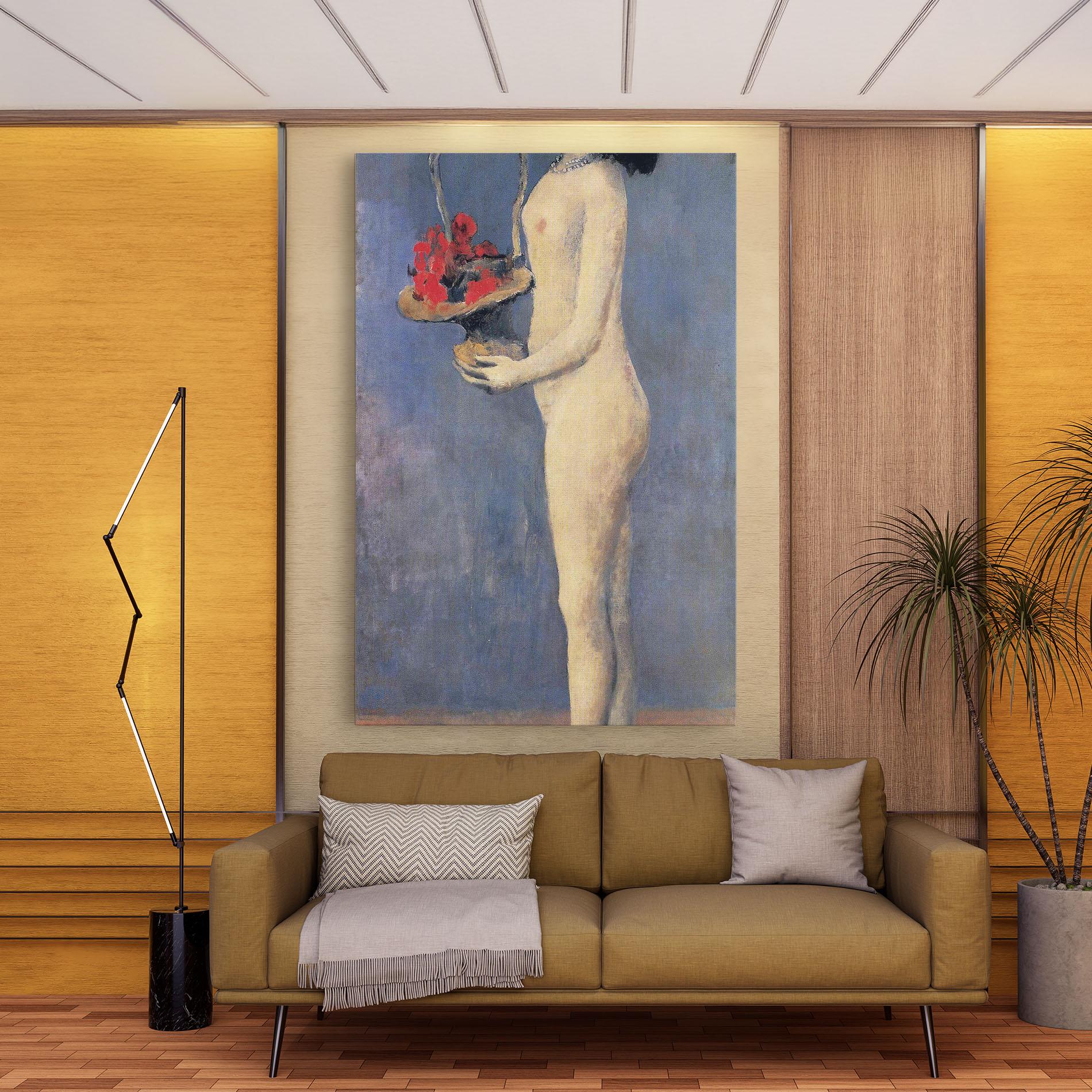 Leinwandbild Le Panier Fleuri mockup 9