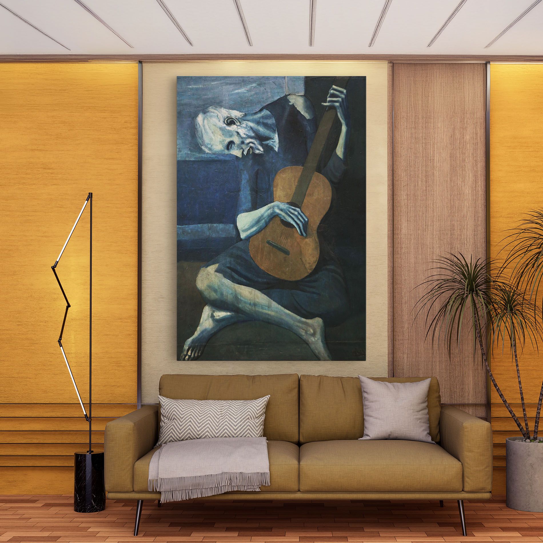 Old Guitarist mockup 9