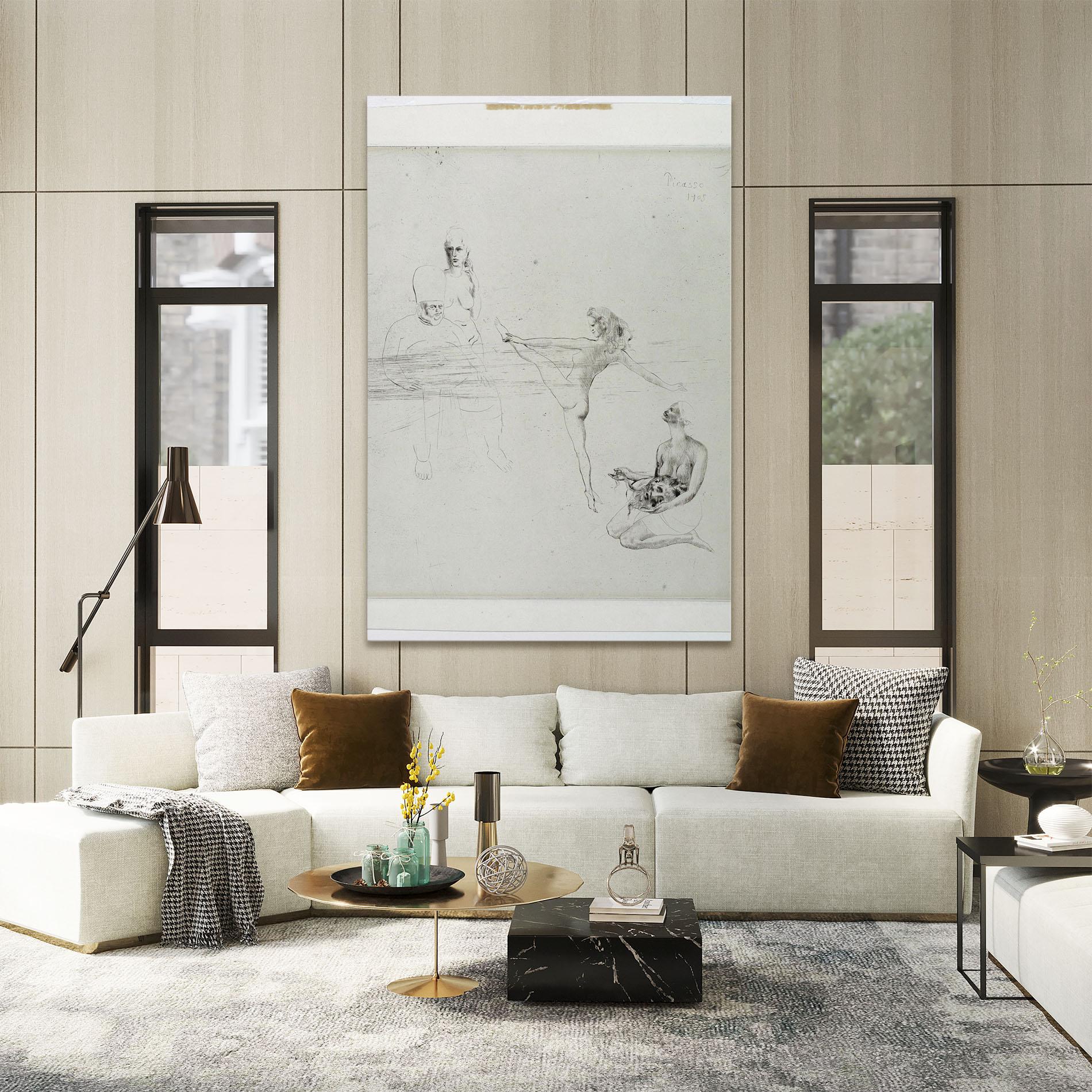 Leinwandbild Dance Of Salome mockup 2