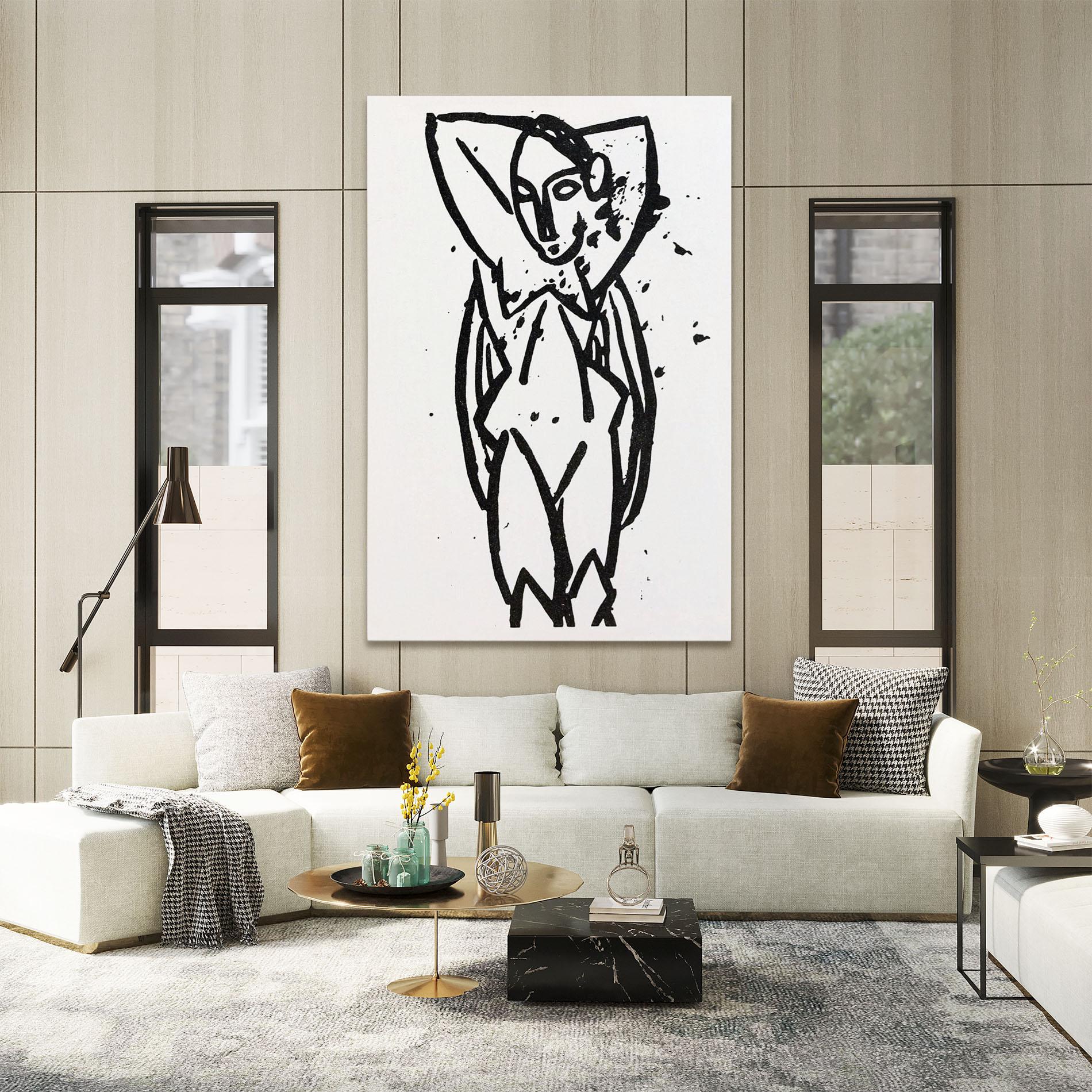 Leinwandbild Nude mockup 2