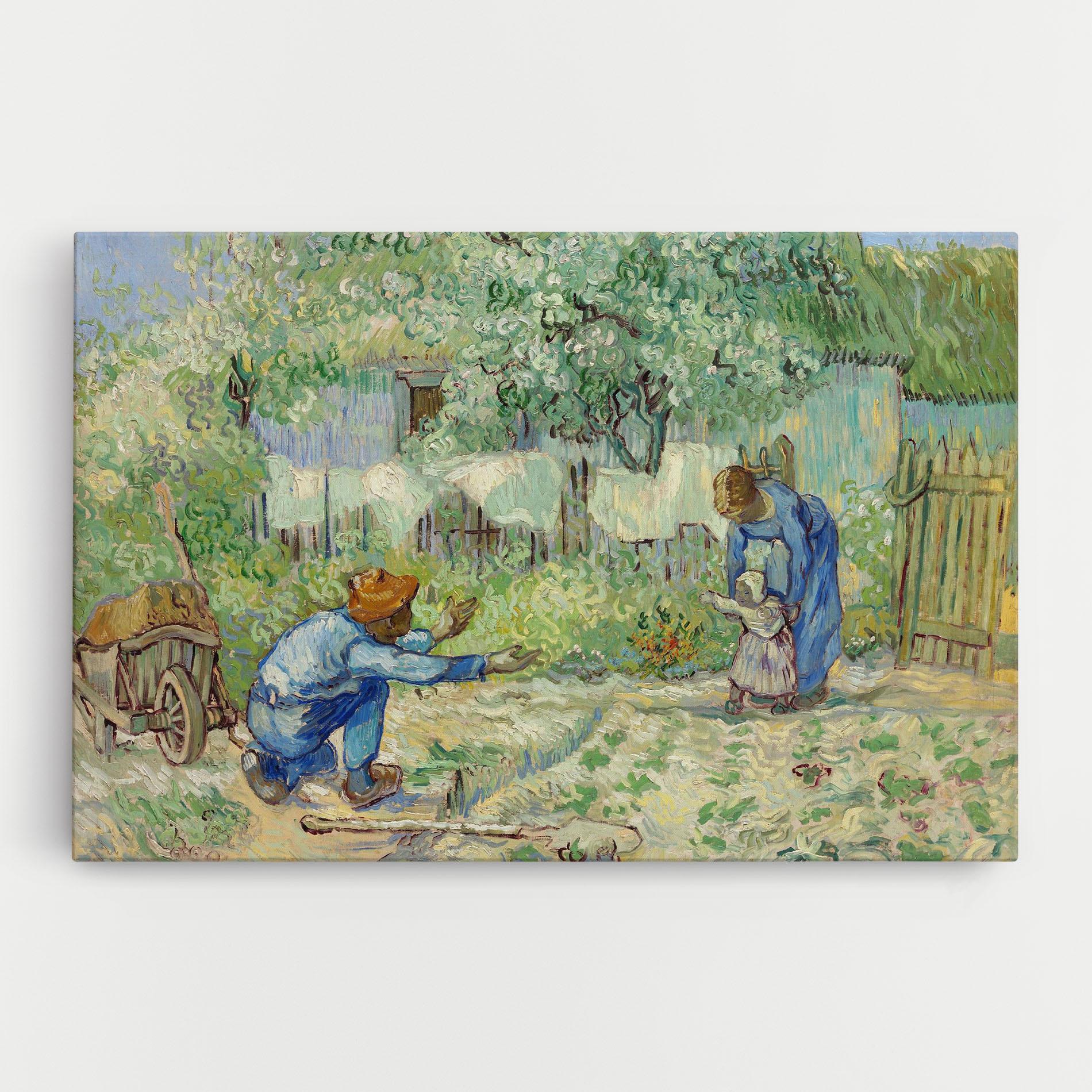 Leinwandbild First Steps mockup 0