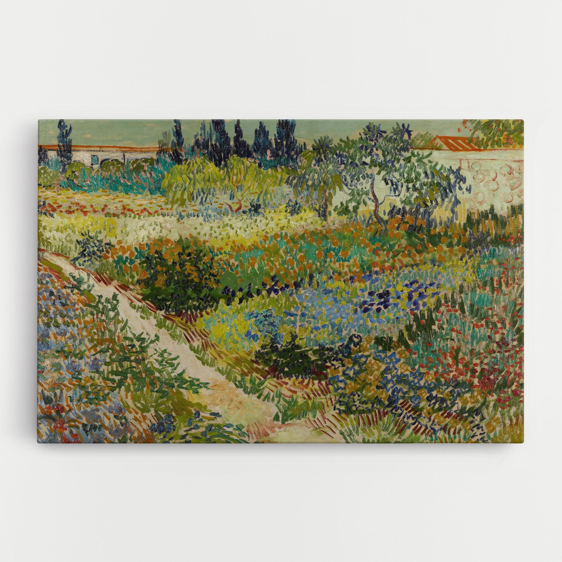 Leinwandbild Garden At Arles mockup 0