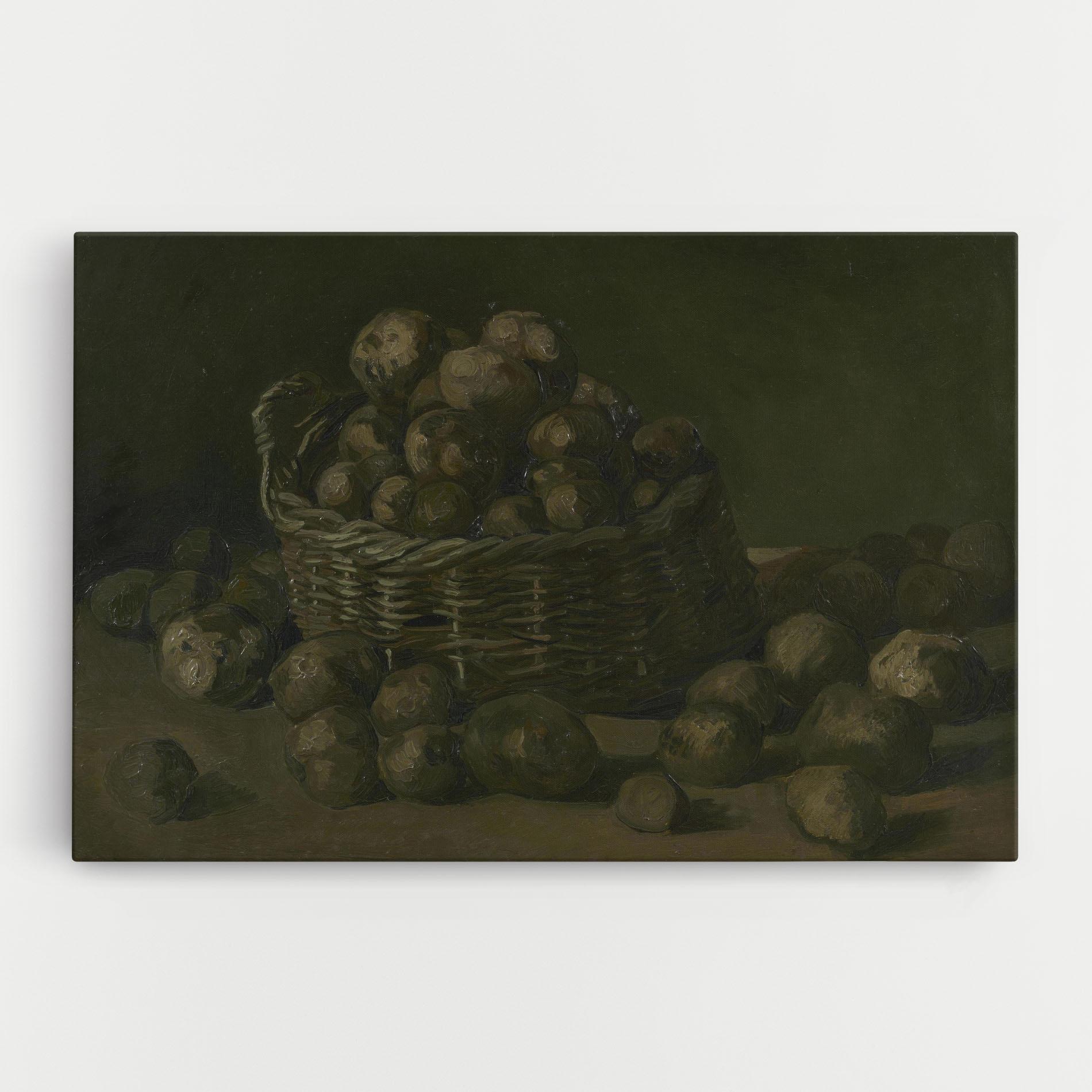Leinwandbild Mand Met Aardappels mockup 0