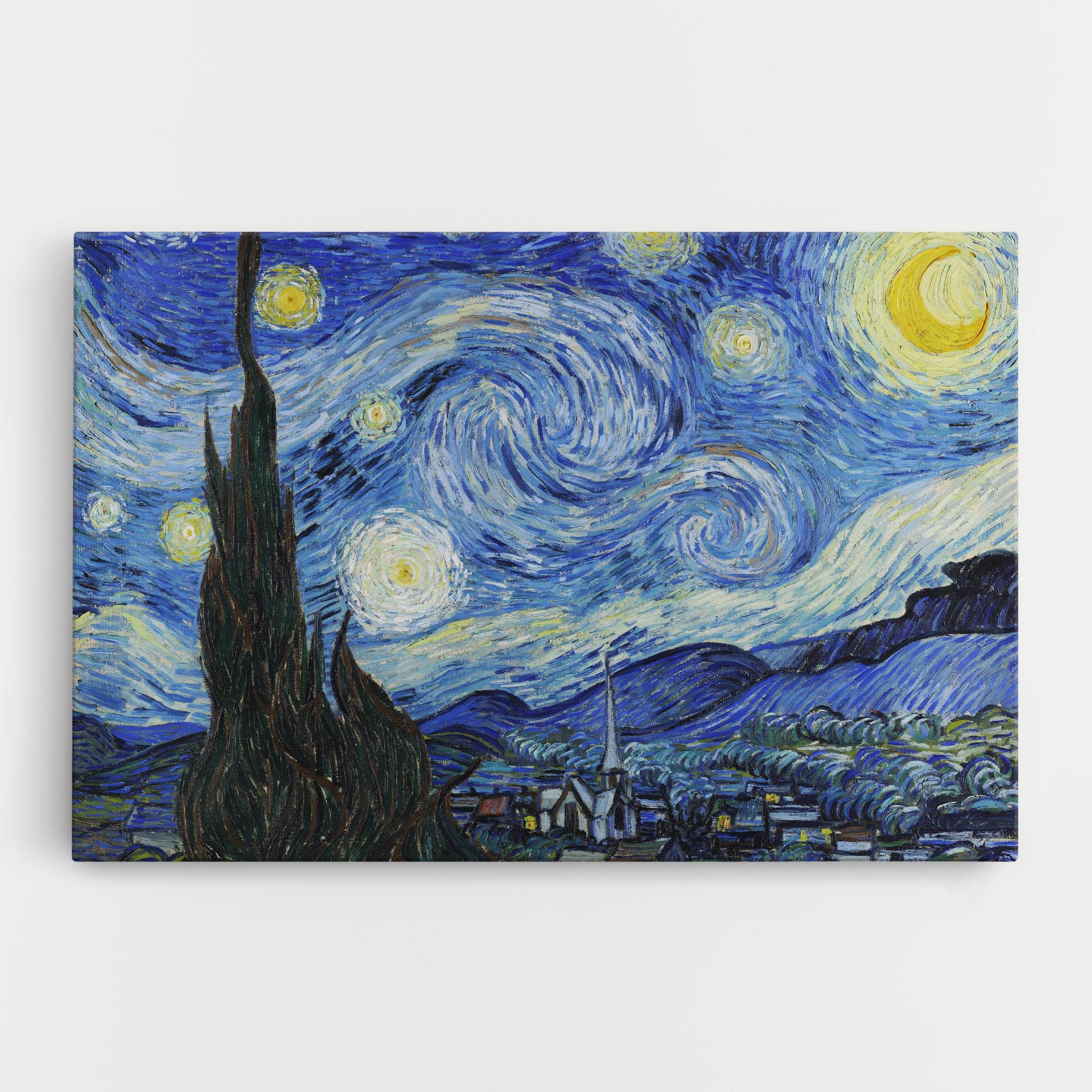 Leinwandbild The Starry Night mockup 0