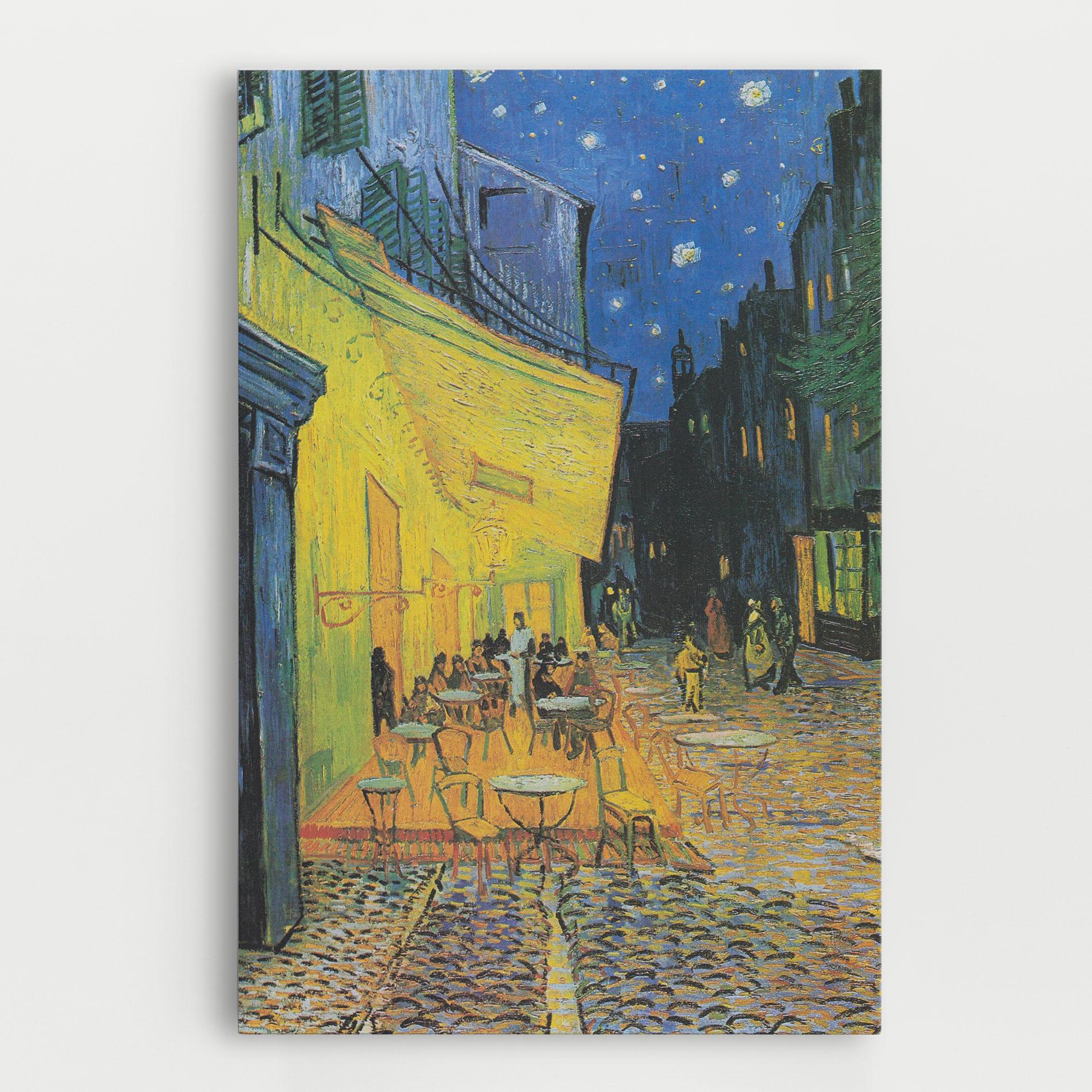 Leinwandbild Cafe Terrace At Night mockup 0