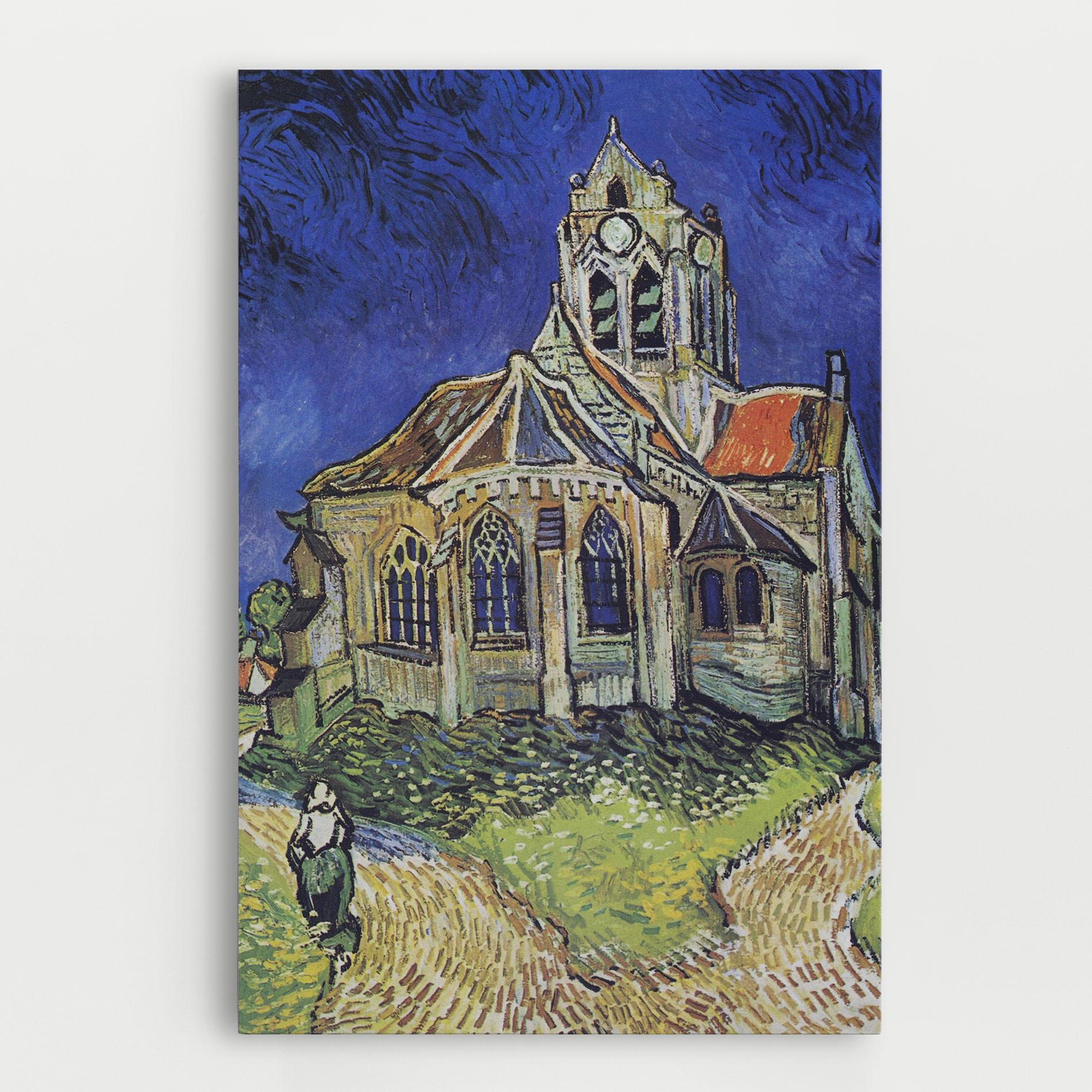 Leinwandbild The Church At Auvers mockup 0