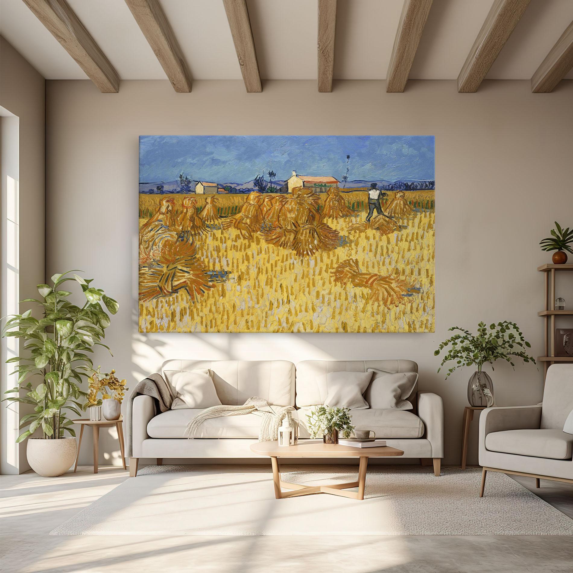 Leinwandbild Corn Harvest mockup 6