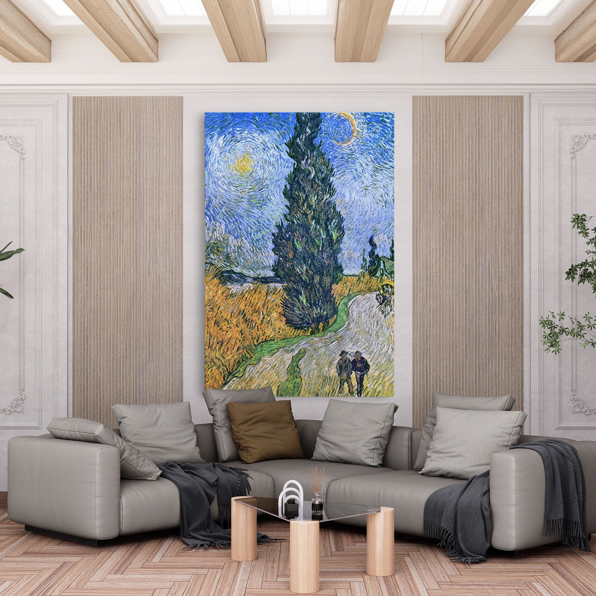 Road With Cypress mockup 6