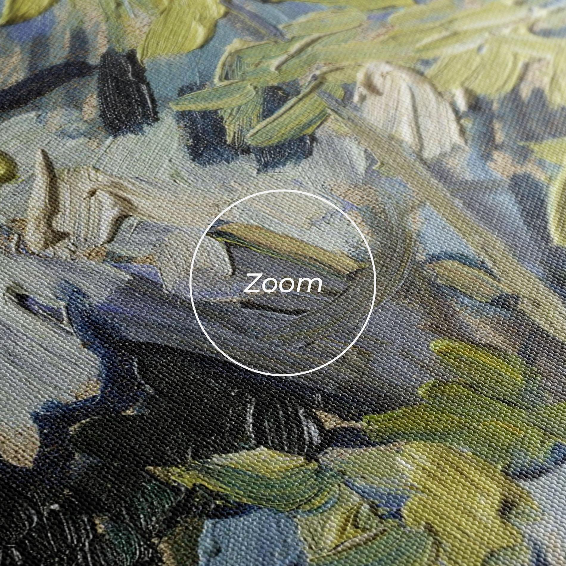 Leinwandbild Blossoming Branches mockup 3