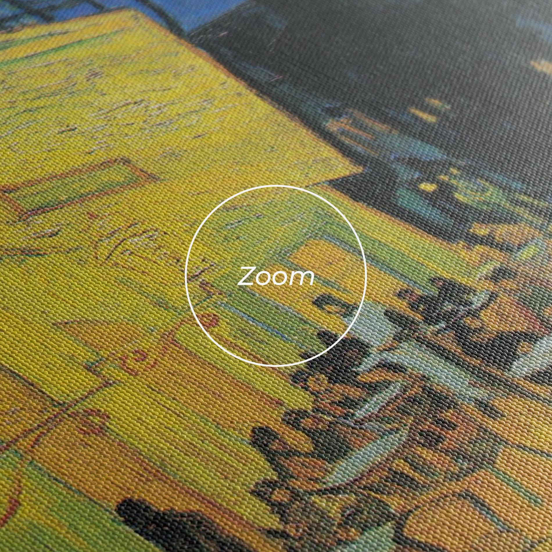 Leinwandbild Cafe Terrace At Night mockup 3