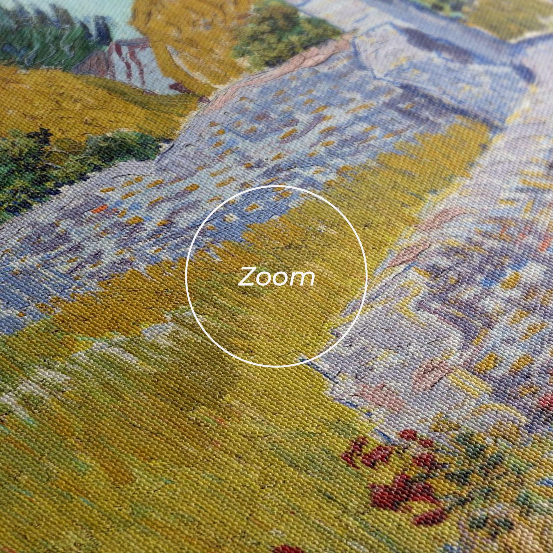 Leinwandbild Farmhouse In Provence mockup 3