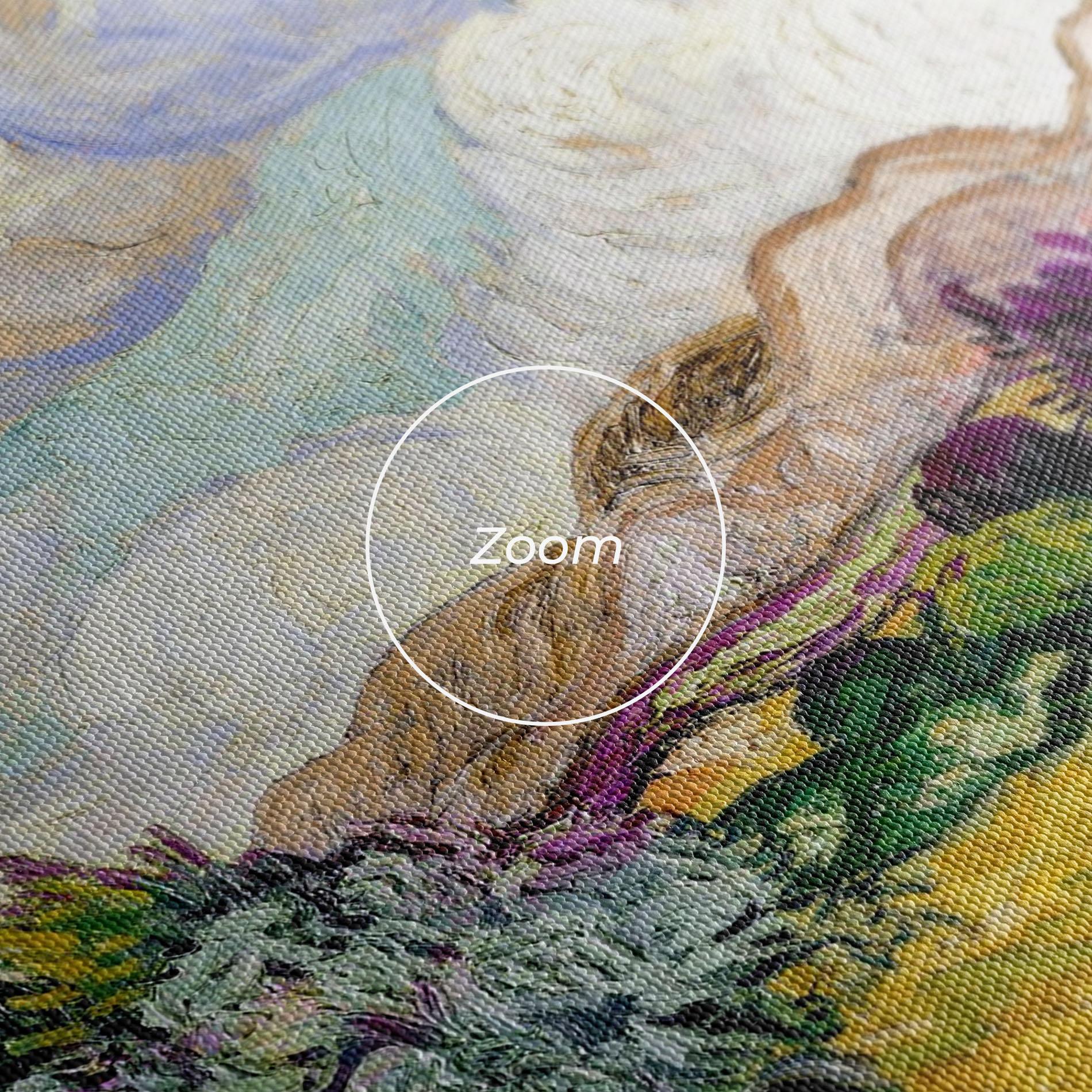 Leinwandbild Pastel Wheat Field mockup 3