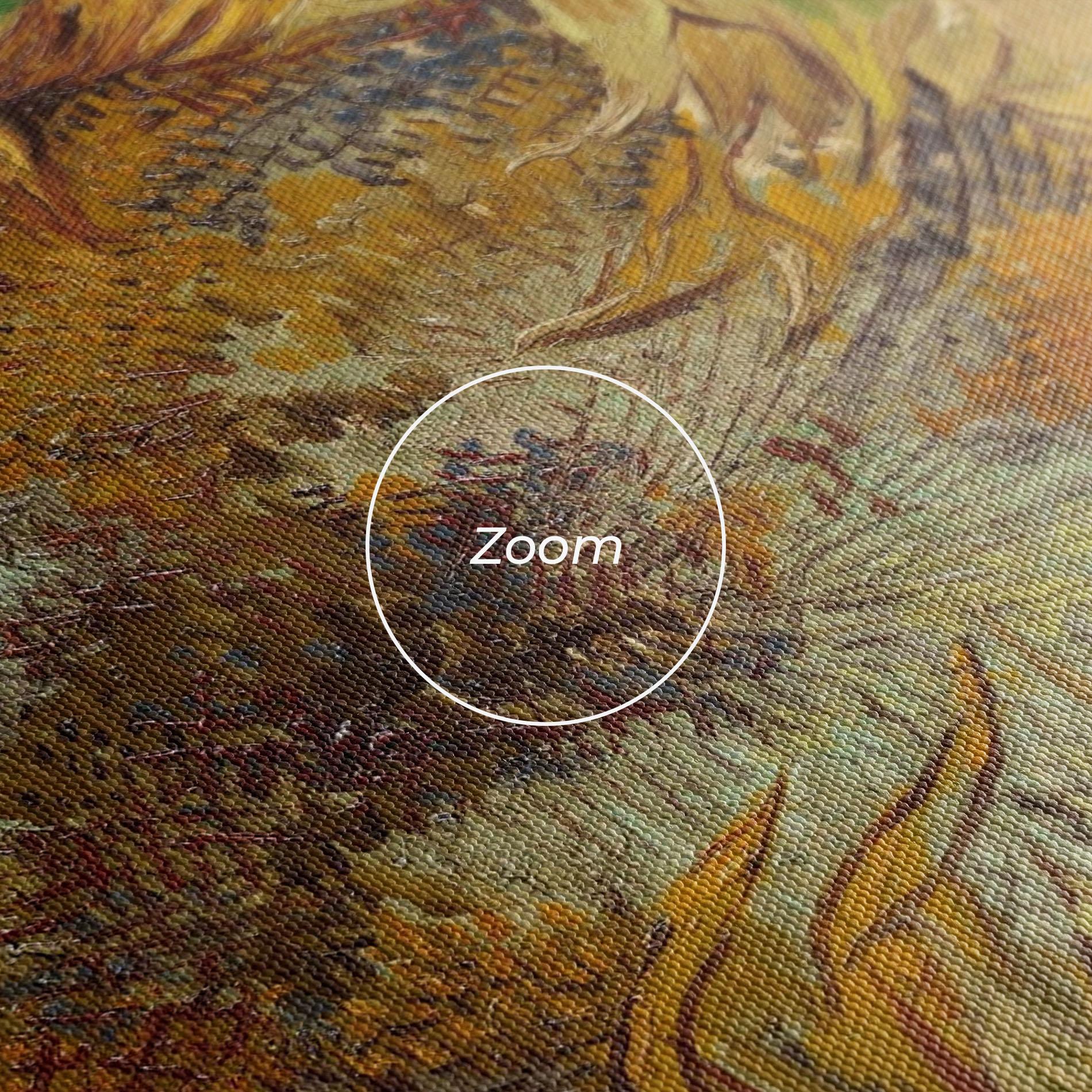 Leinwandbild Sunflowers Van Gogh mockup 3