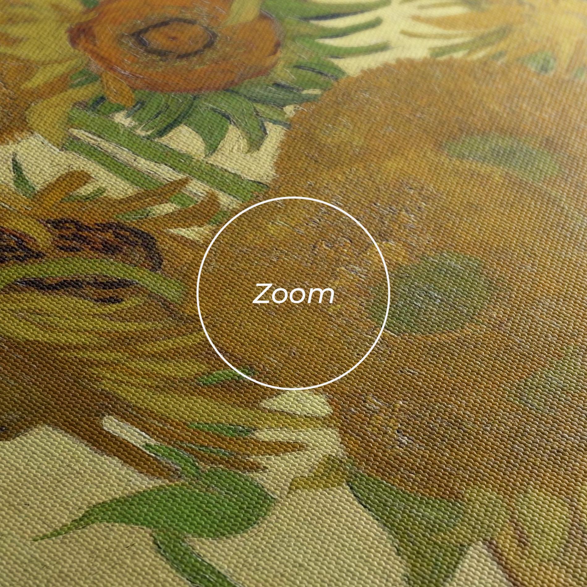 Leinwandbild Sunflowers Vase Art mockup 3