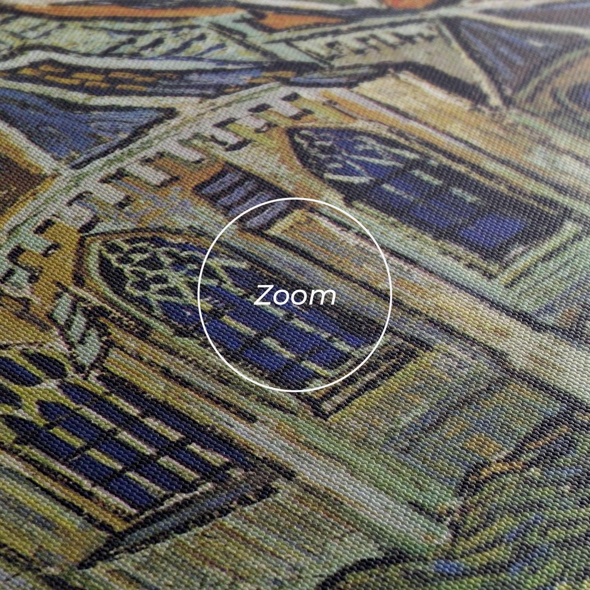 Leinwandbild The Church At Auvers mockup 3