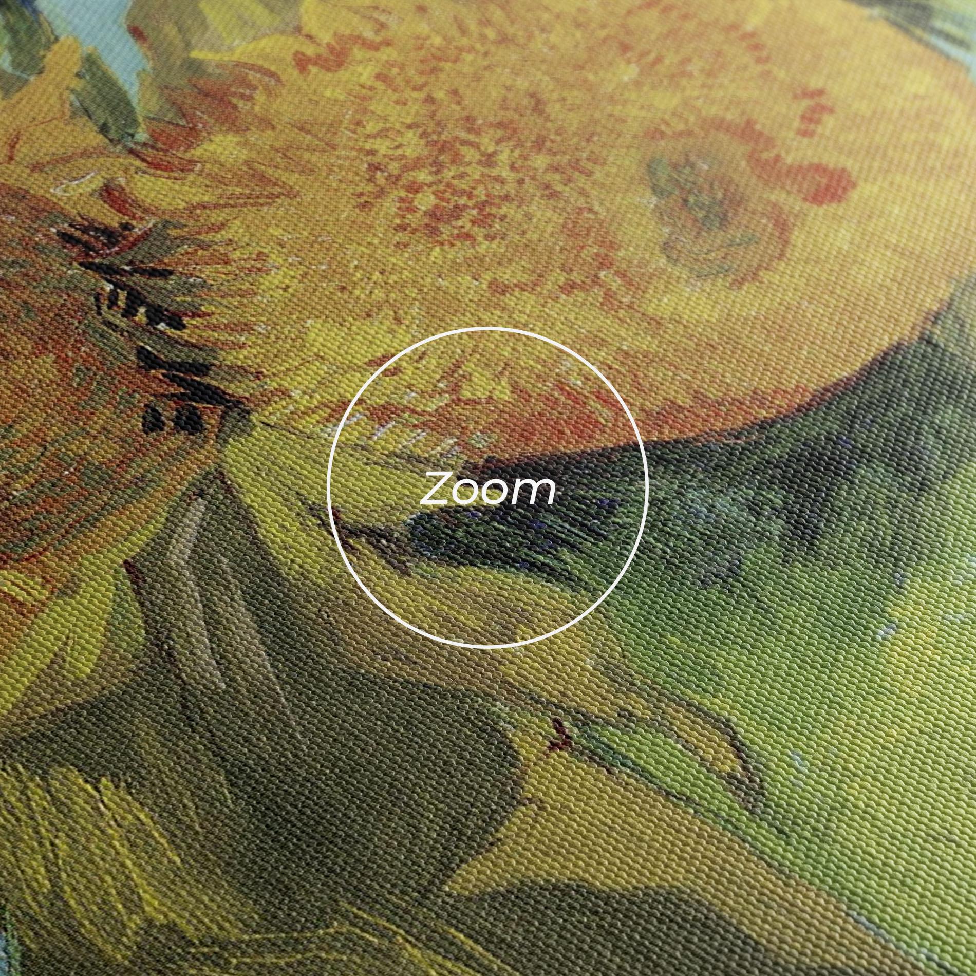 Leinwandbild Three Sunflowers mockup 3