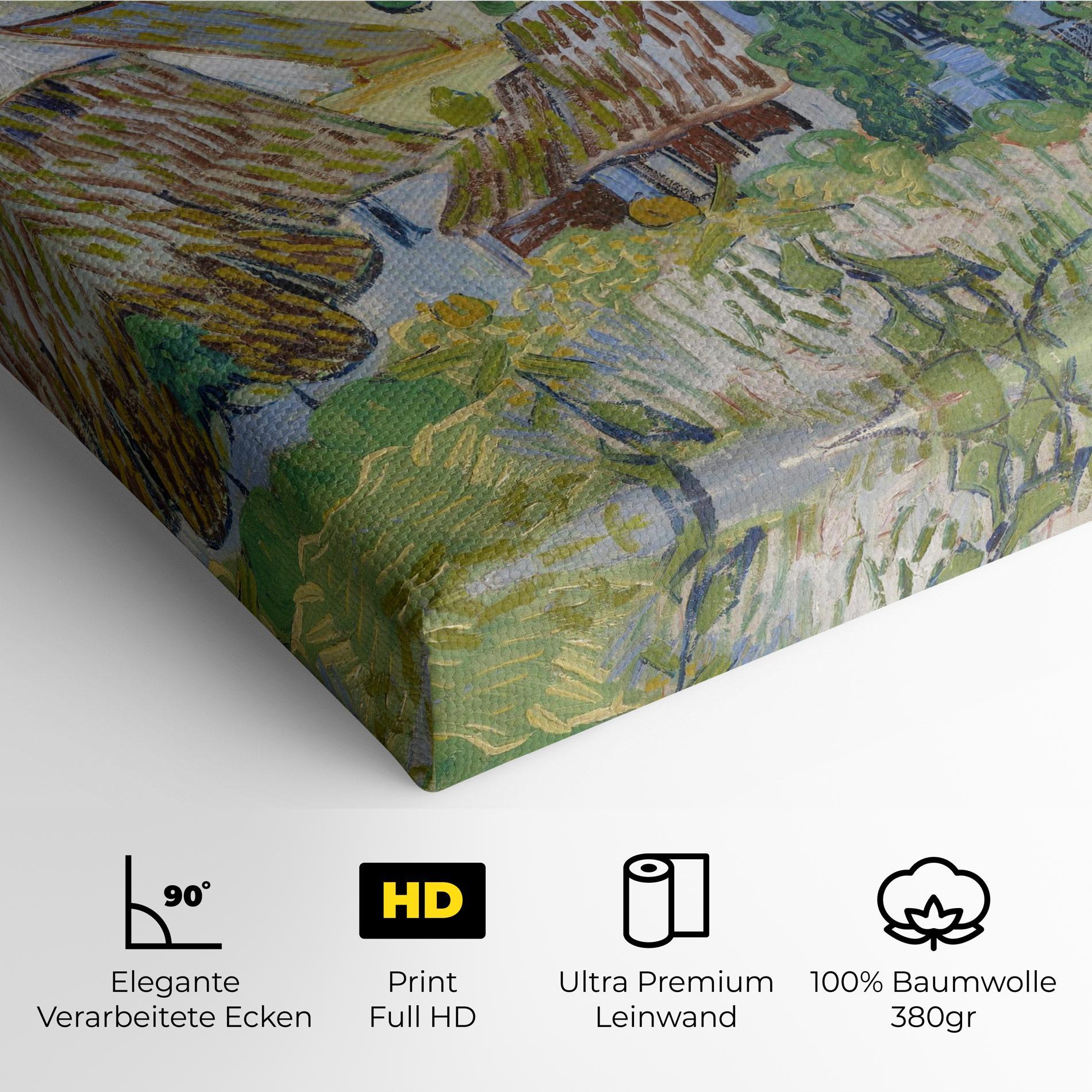 Leinwandbild Farms Near Auvers mockup 4
