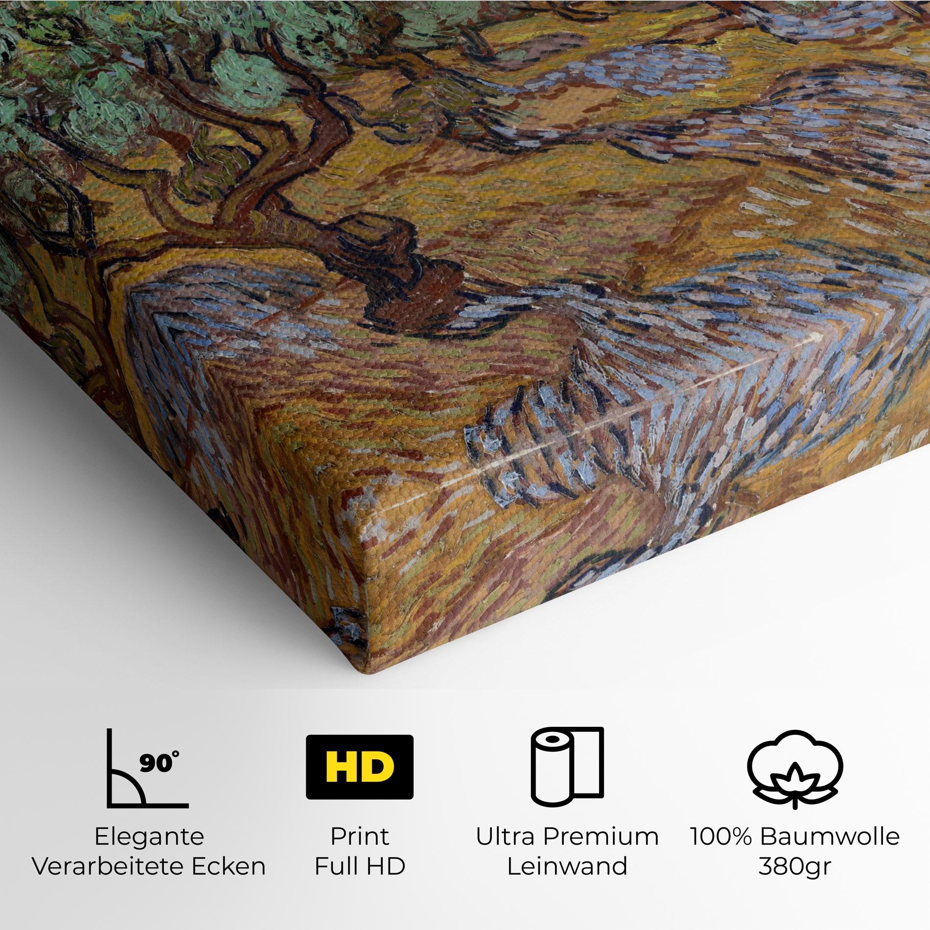 Leinwandbild Gogh Olive Trees mockup 4