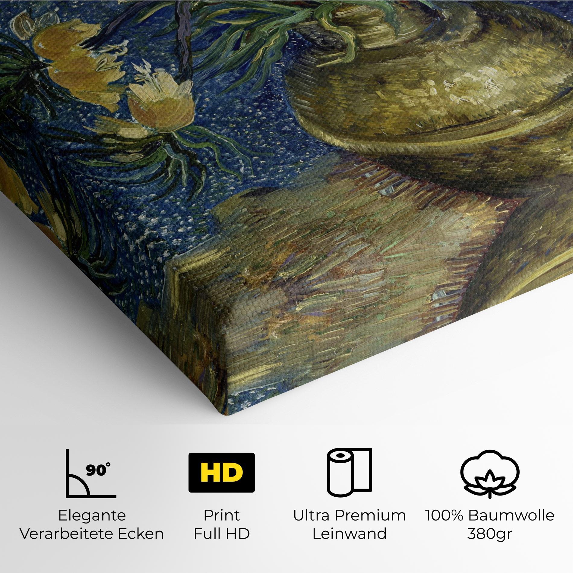 Leinwandbild Imperial Fritillaries Art mockup 4