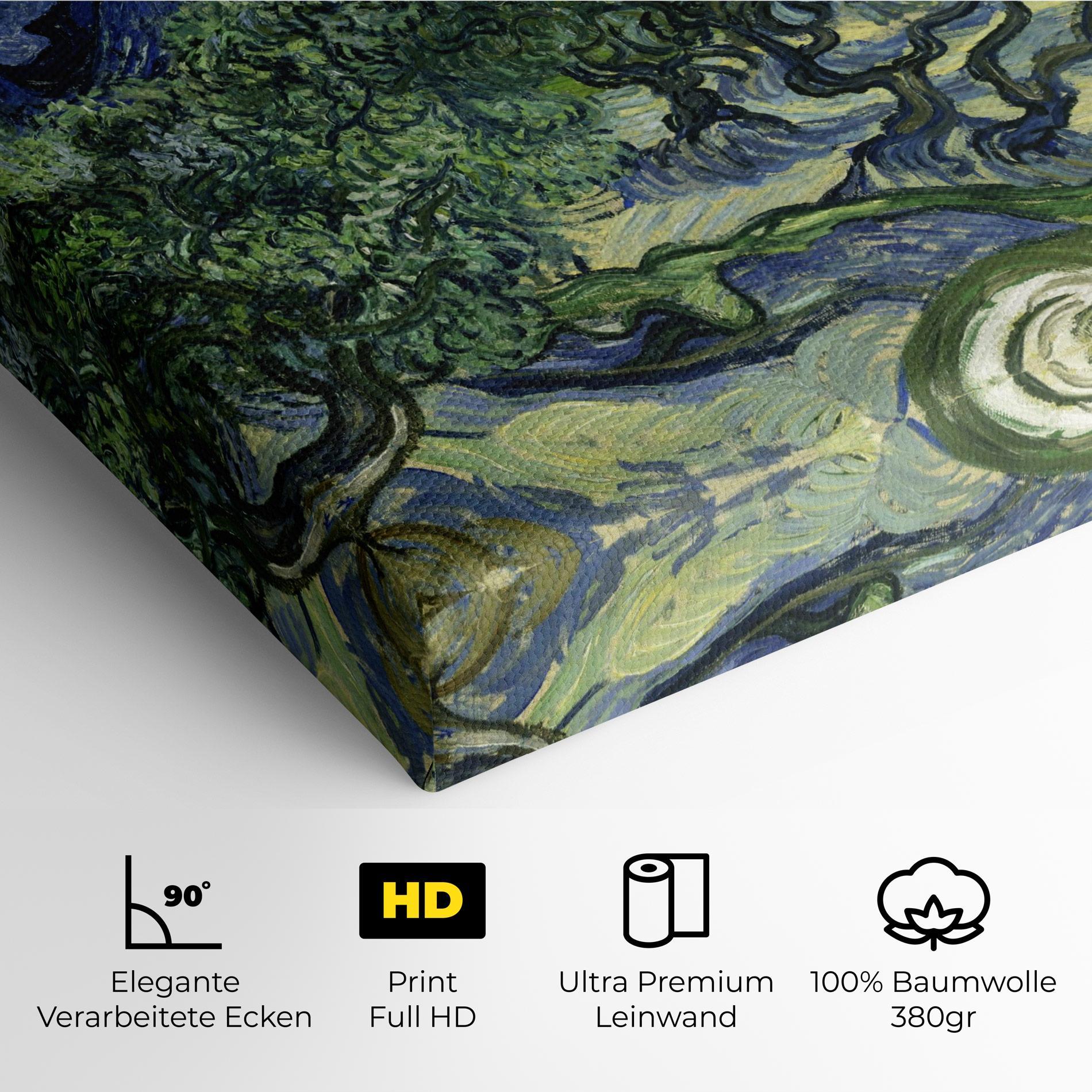 Leinwandbild Olive Trees Alpilles mockup 4