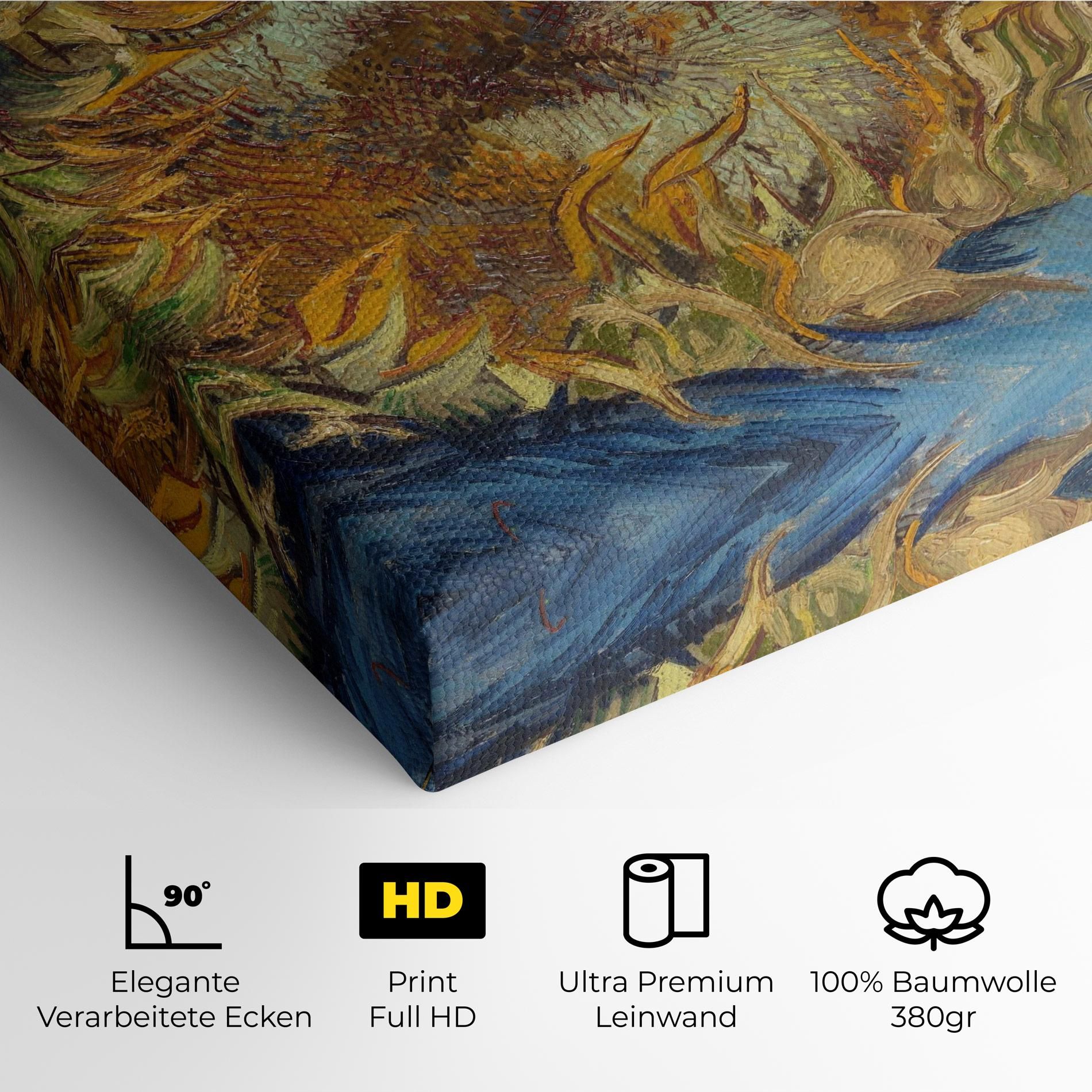 Sunflowers Van Gogh mockup 4