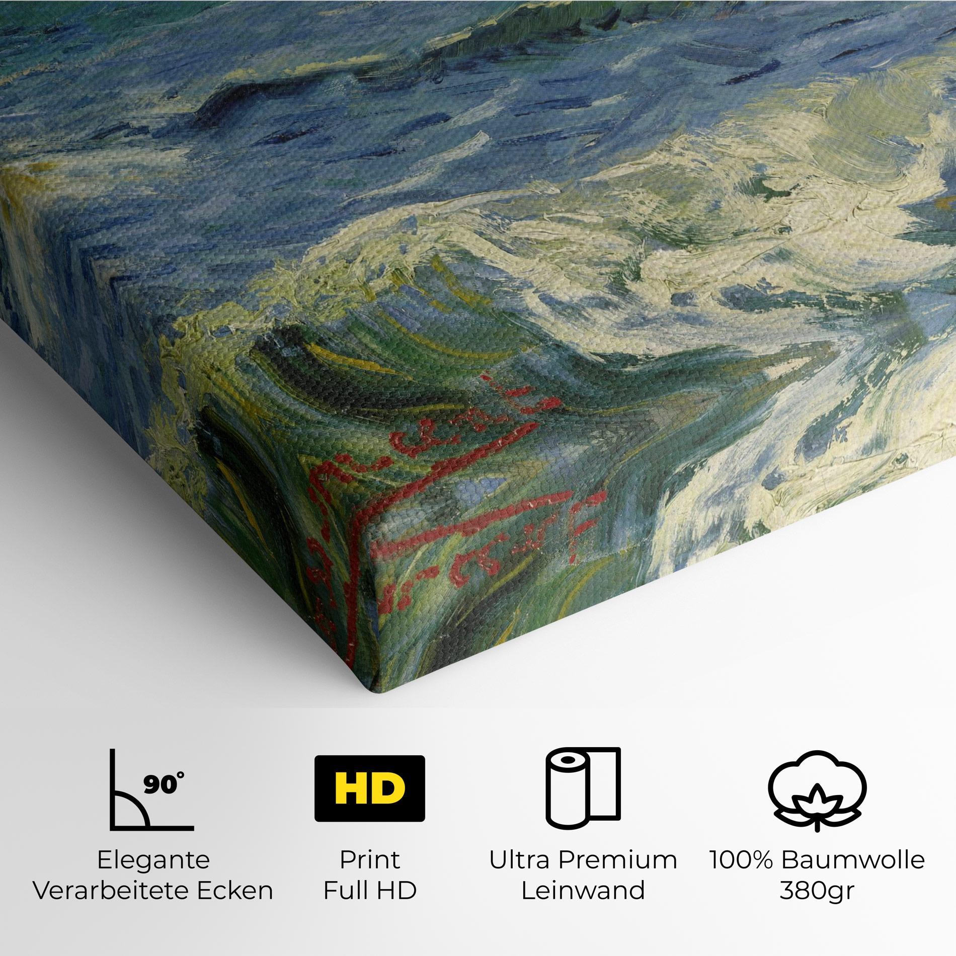 Leinwandbild Zeegezicht Saintes Maries mockup 4