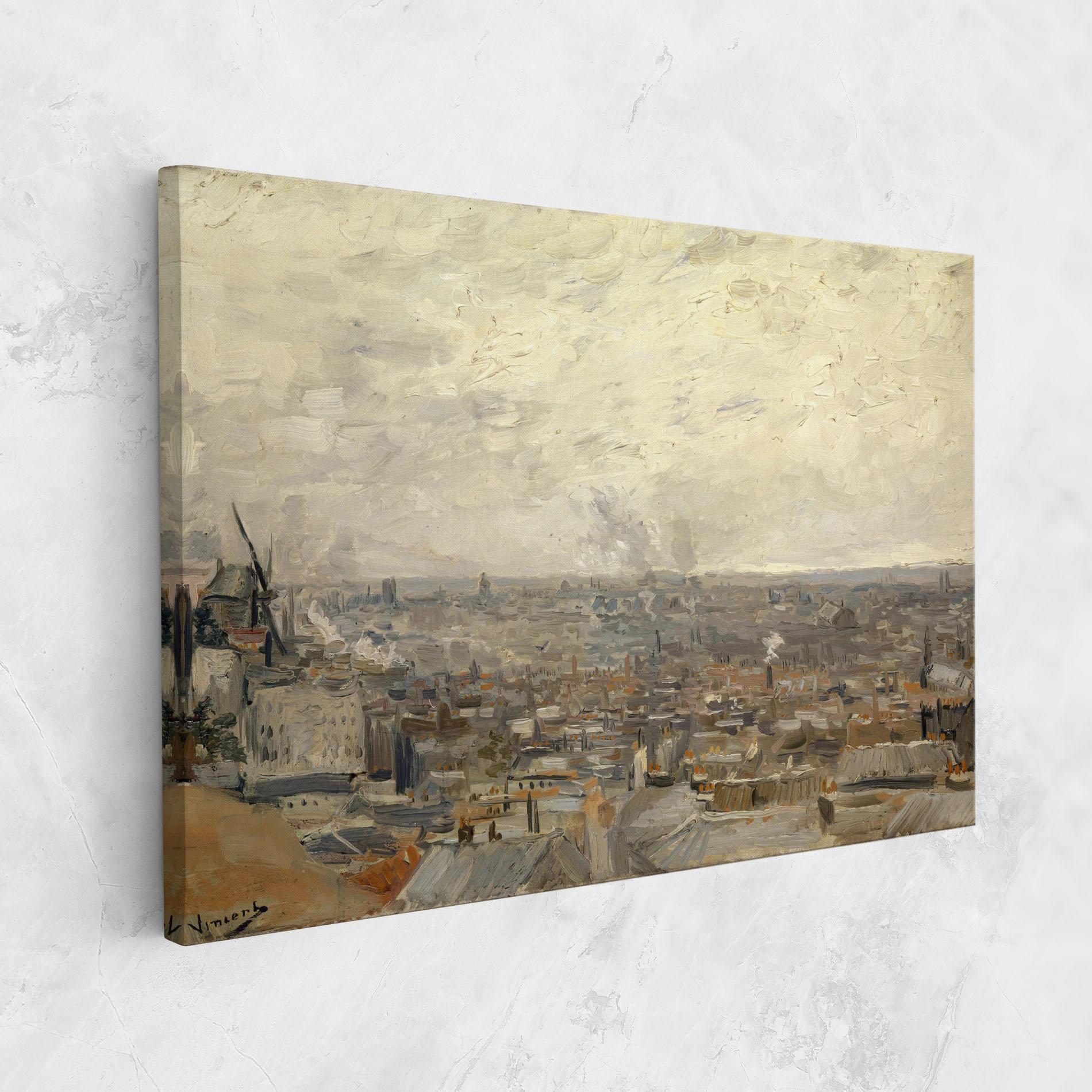 Leinwandbild Desde Montmartre mockup 1