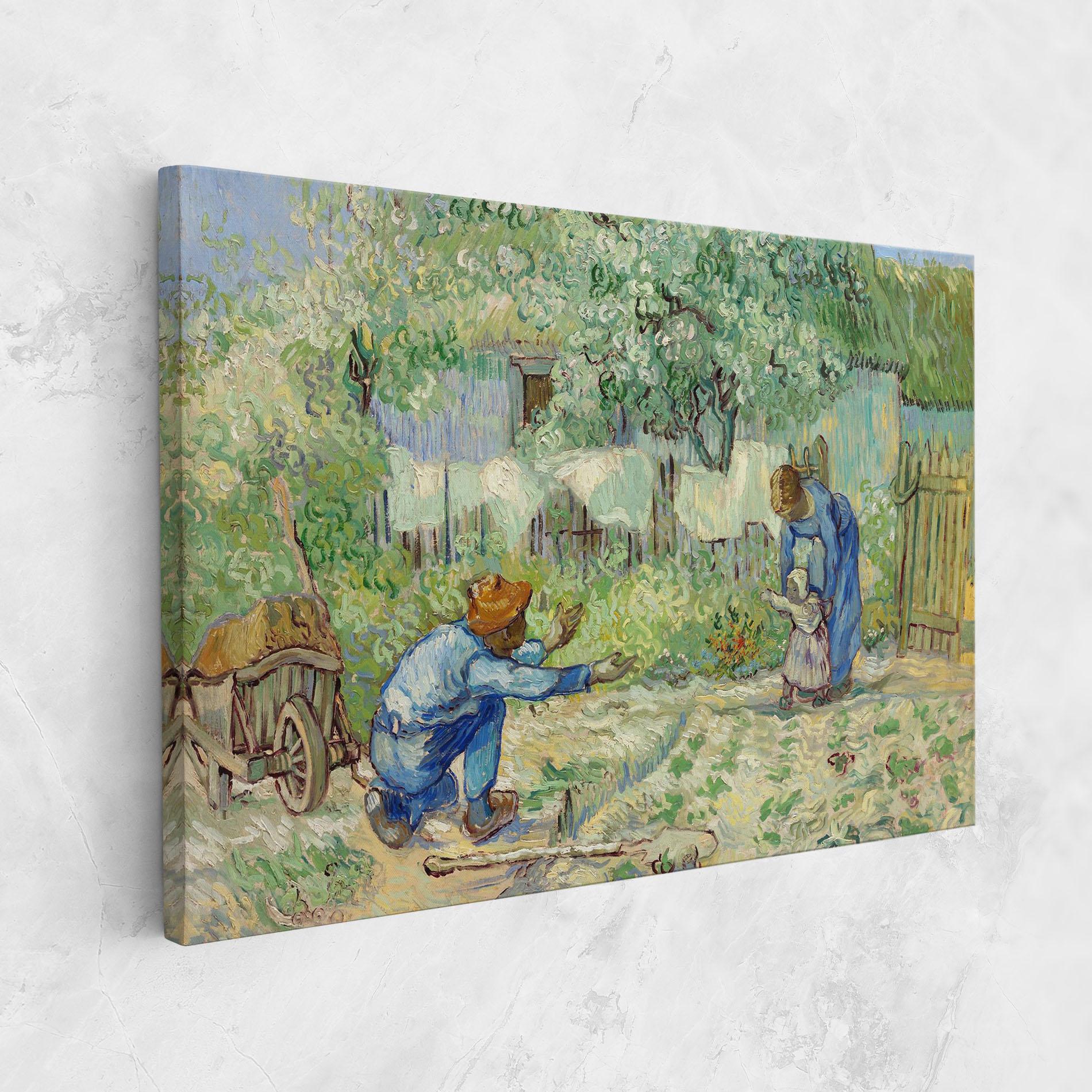 Leinwandbild First Steps mockup 1