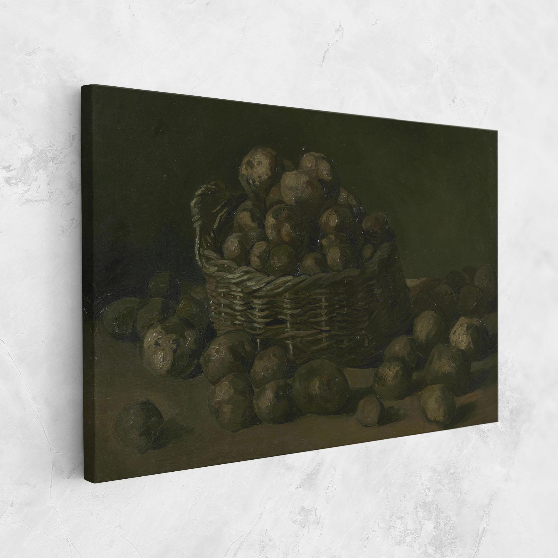 Leinwandbild Mand Met Aardappels mockup 1