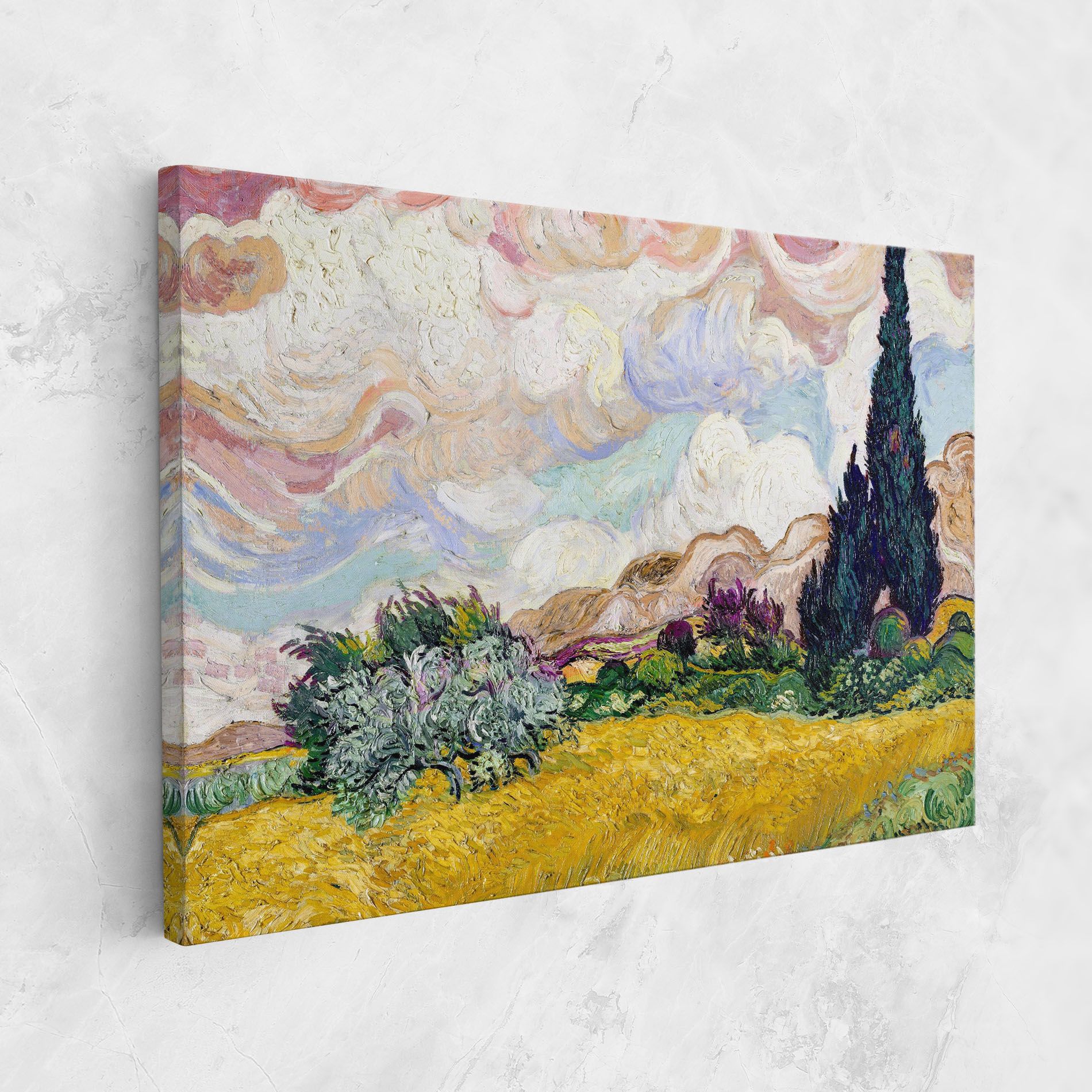 Pastel Wheat Field mockup 1