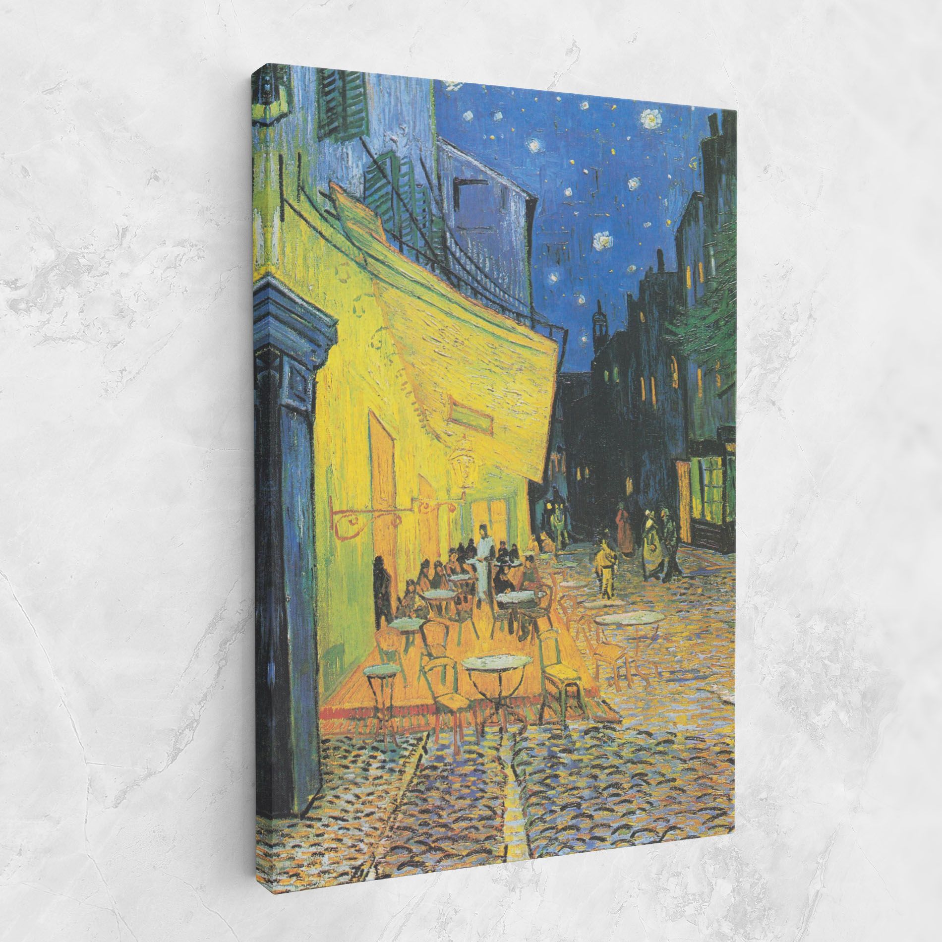 Cafe Terrace At Night mockup 1