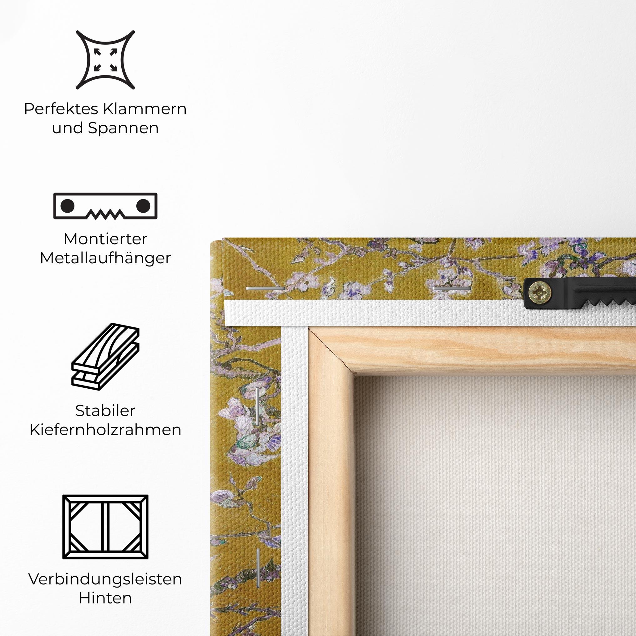 Leinwandbild Almond Blossom mockup 5