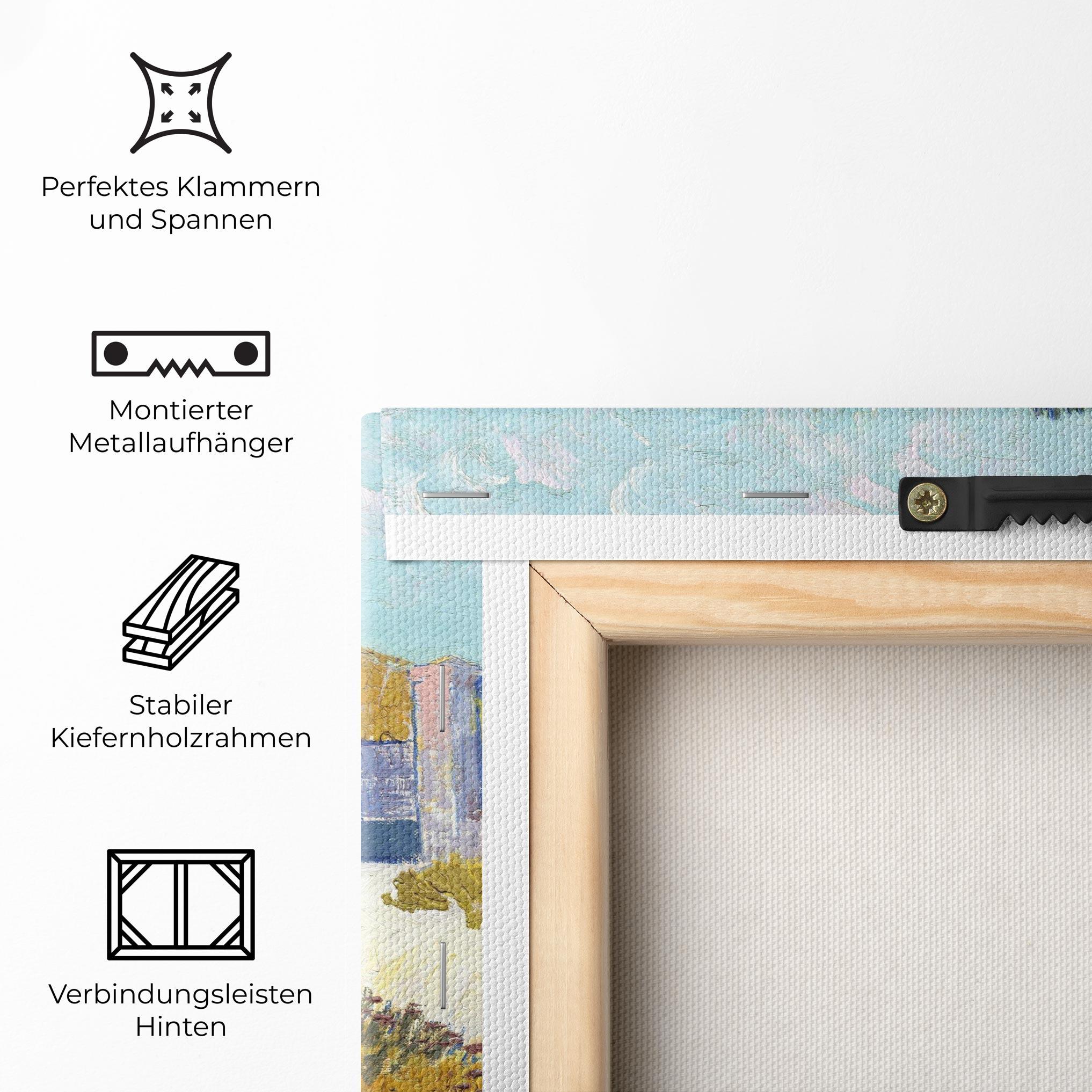 Leinwandbild Farmhouse In Provence mockup 5