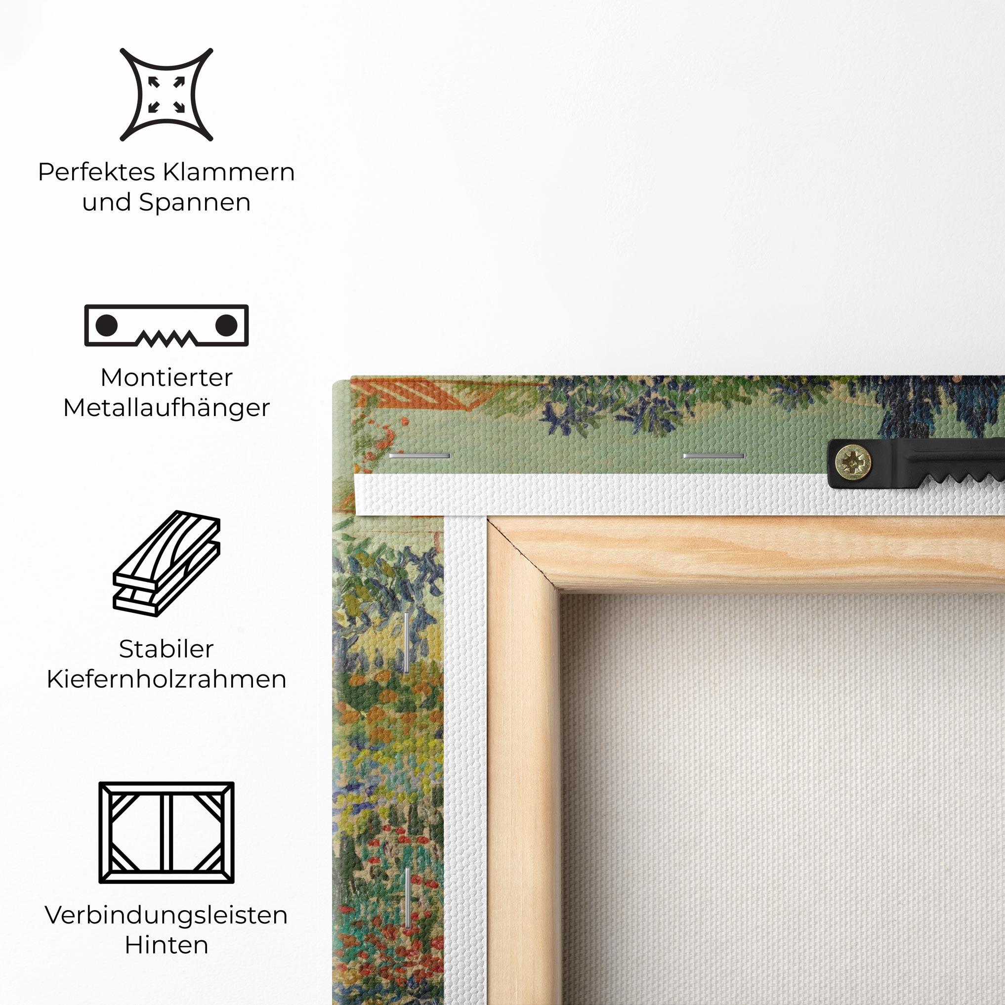 Leinwandbild Garden At Arles mockup 5