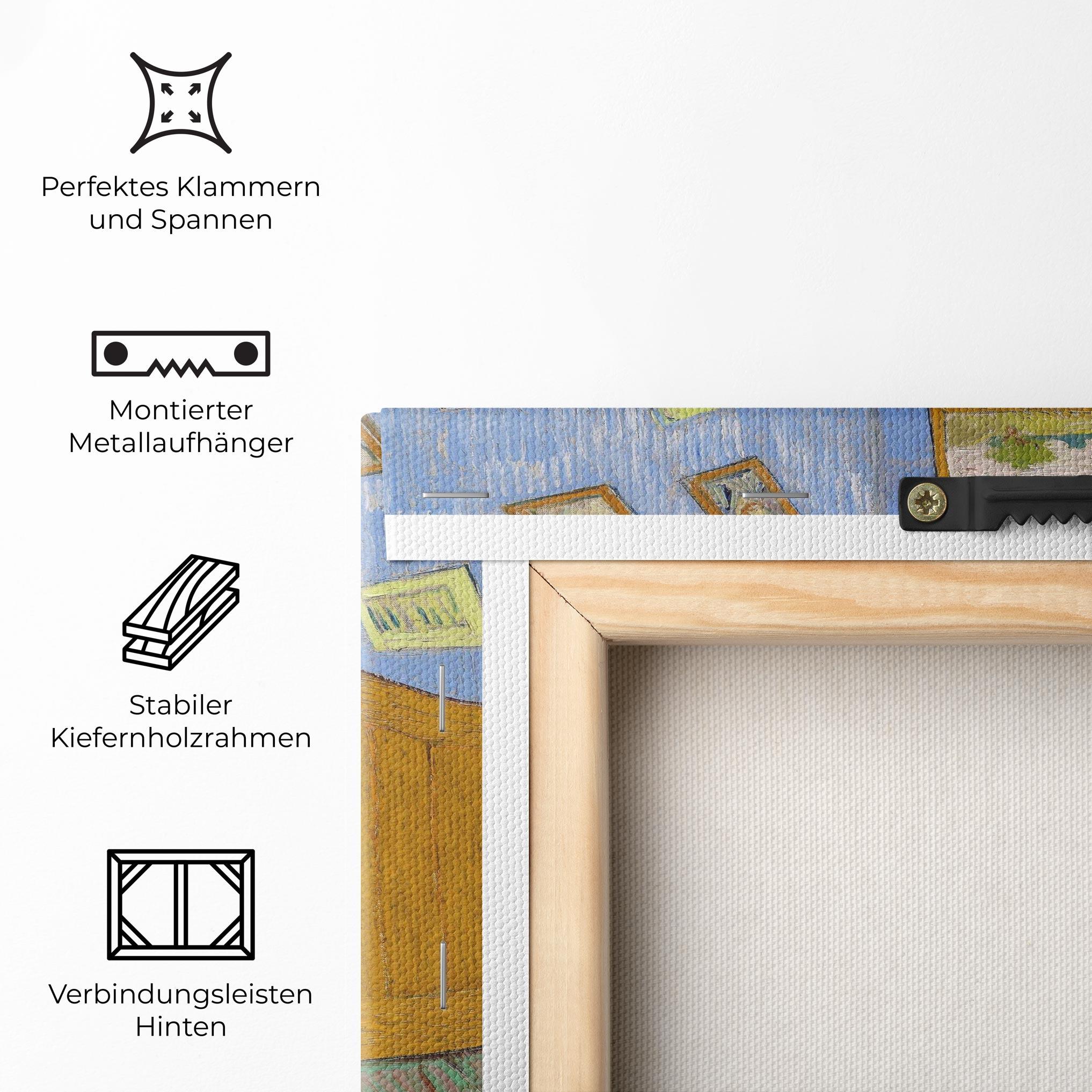 Leinwandbild The Bedroom mockup 5