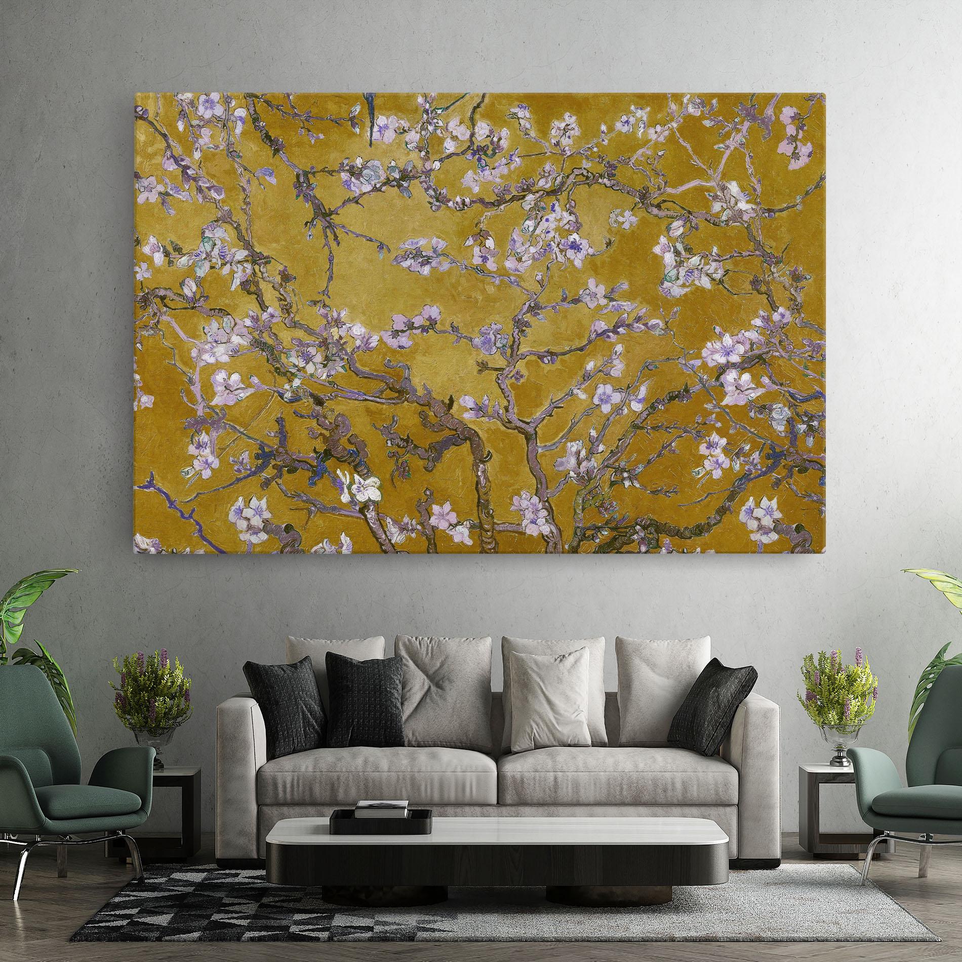 Leinwandbild Almond Blossom mockup 7