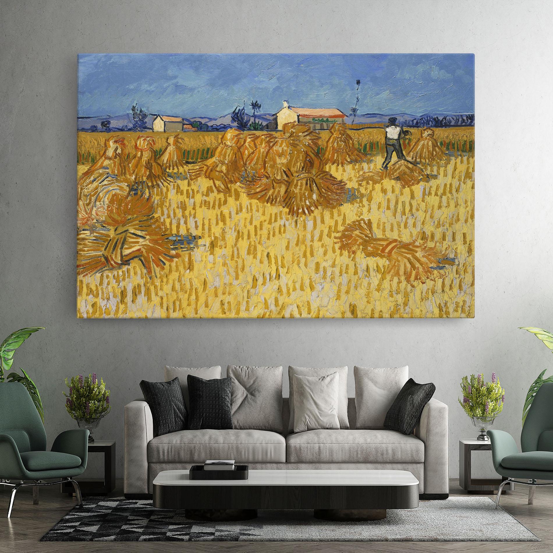 Leinwandbild Corn Harvest mockup 7