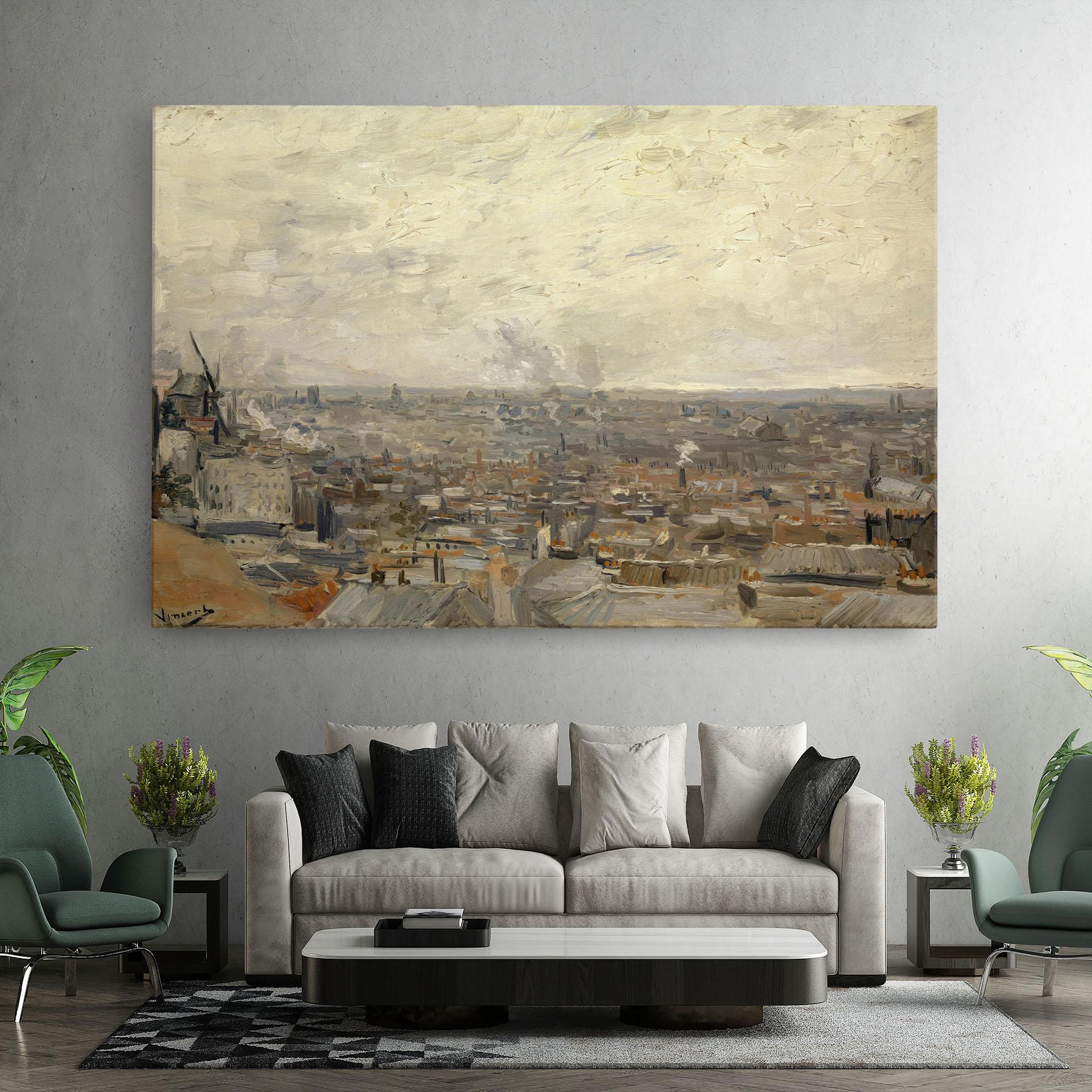 Leinwandbild Desde Montmartre mockup 7