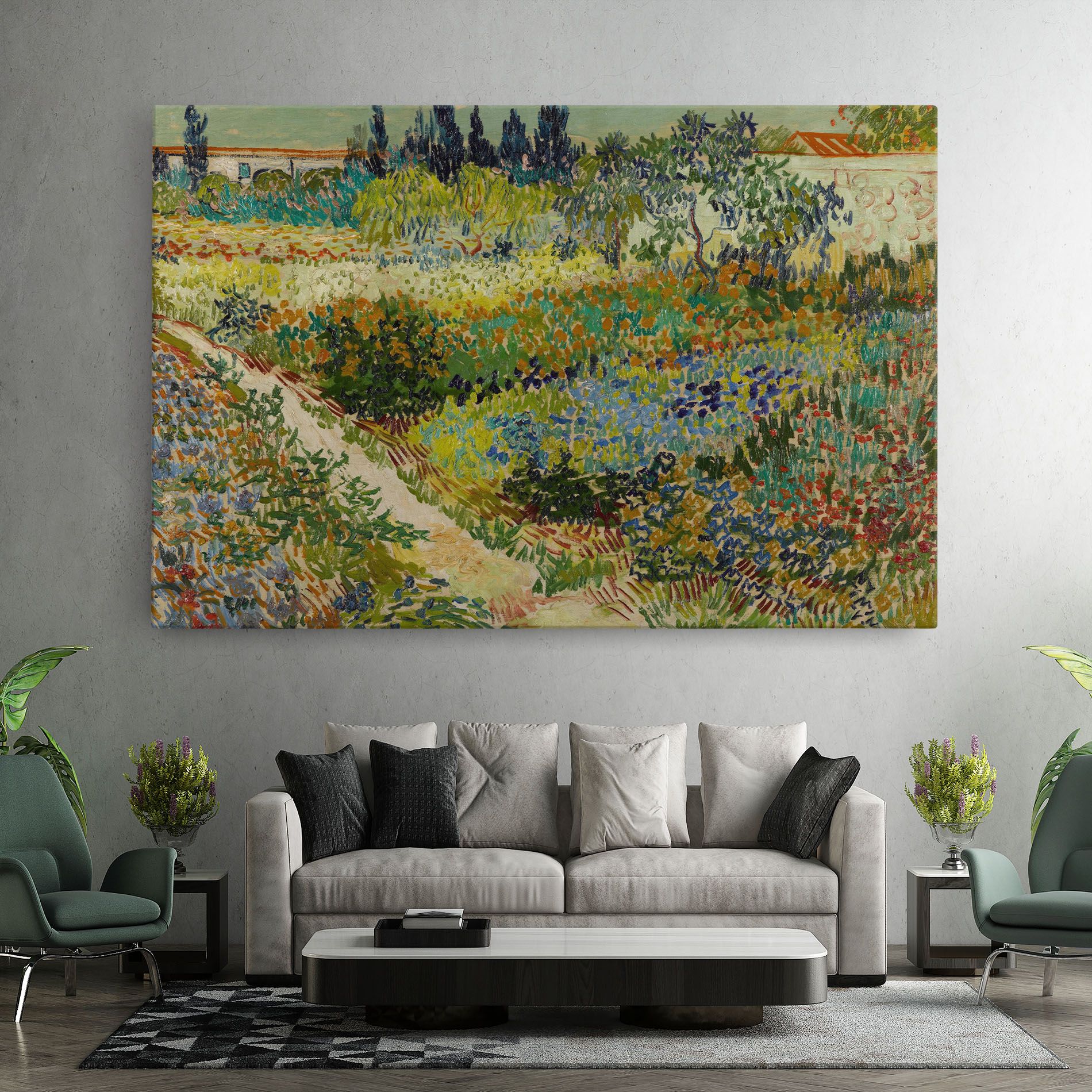 Garden At Arles mockup 7